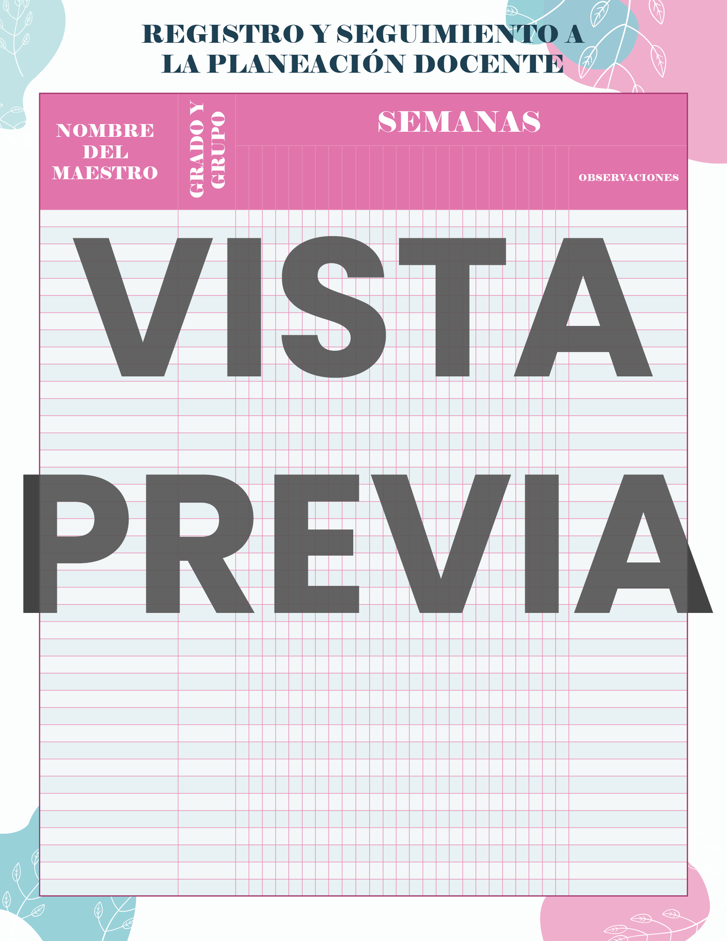 Agenda Flores DIRECTOR Preescolar Ciclo Escolar 2024 - 2025