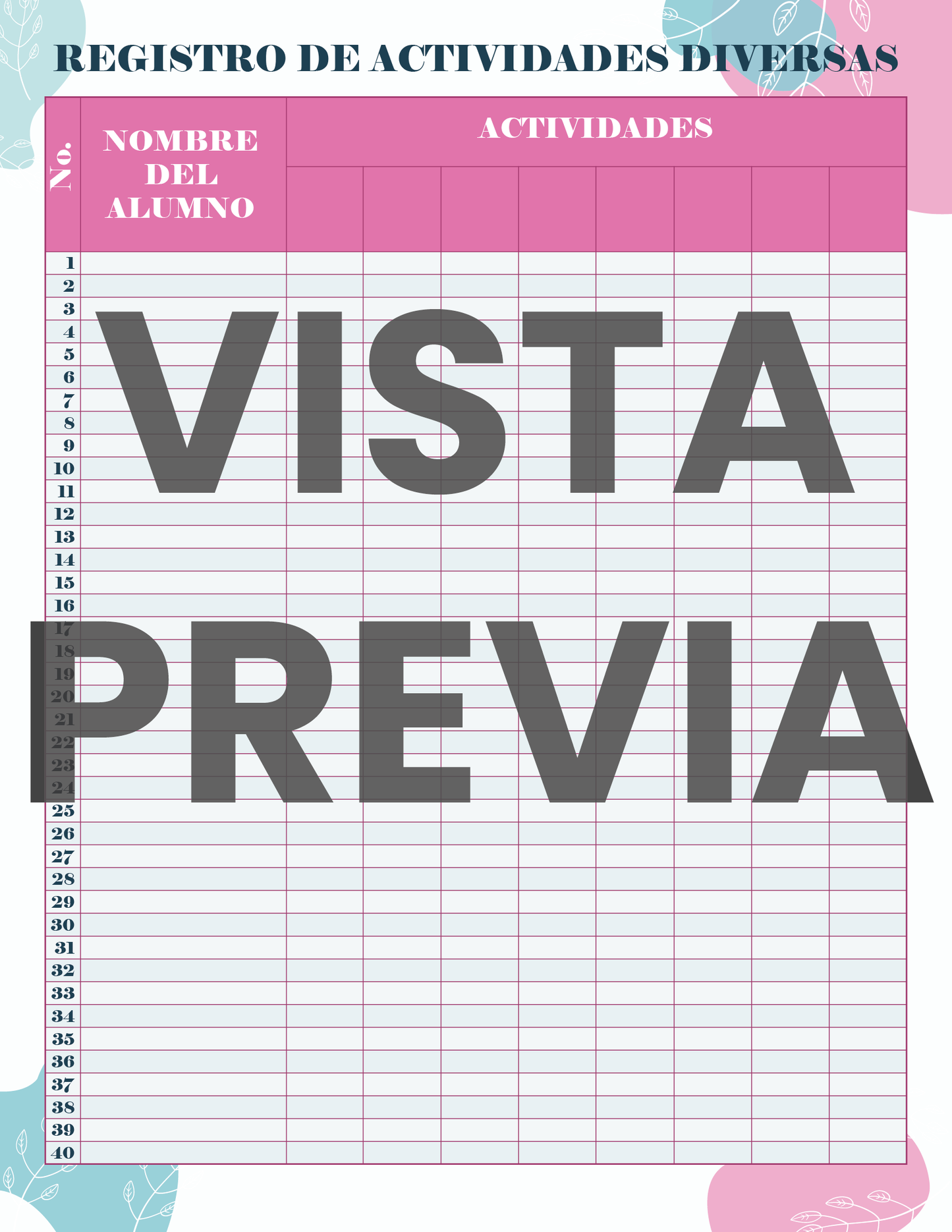 Agenda Flores DIRECTOR Preescolar Ciclo Escolar 2024 - 2025