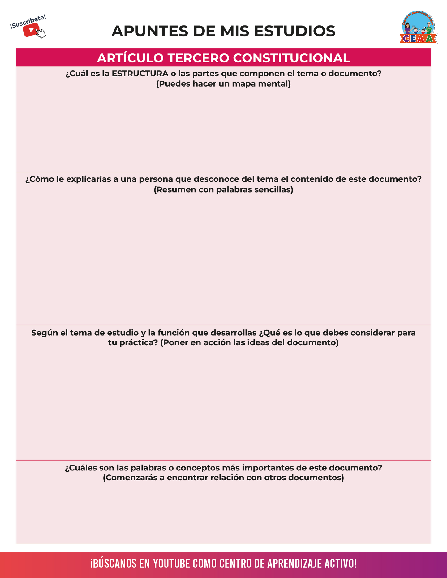 Cuadernillo de Estudio Admisión Docente 2025