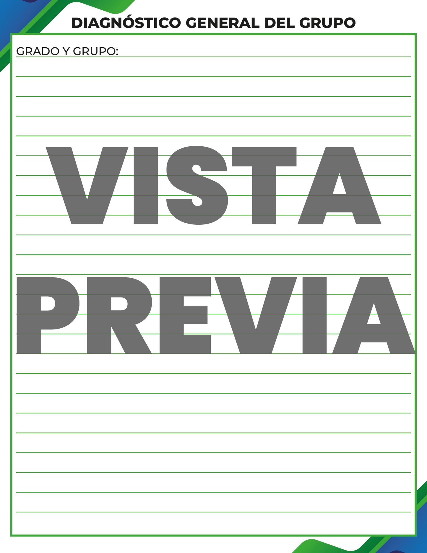 Agenda Formal DIRECTOR Preescolar Ciclo Escolar 2024 - 2025 en PDF