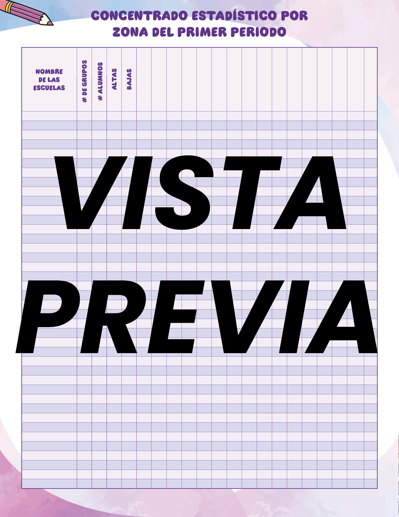 Agenda Colorida SUPERVISOR Secundaria