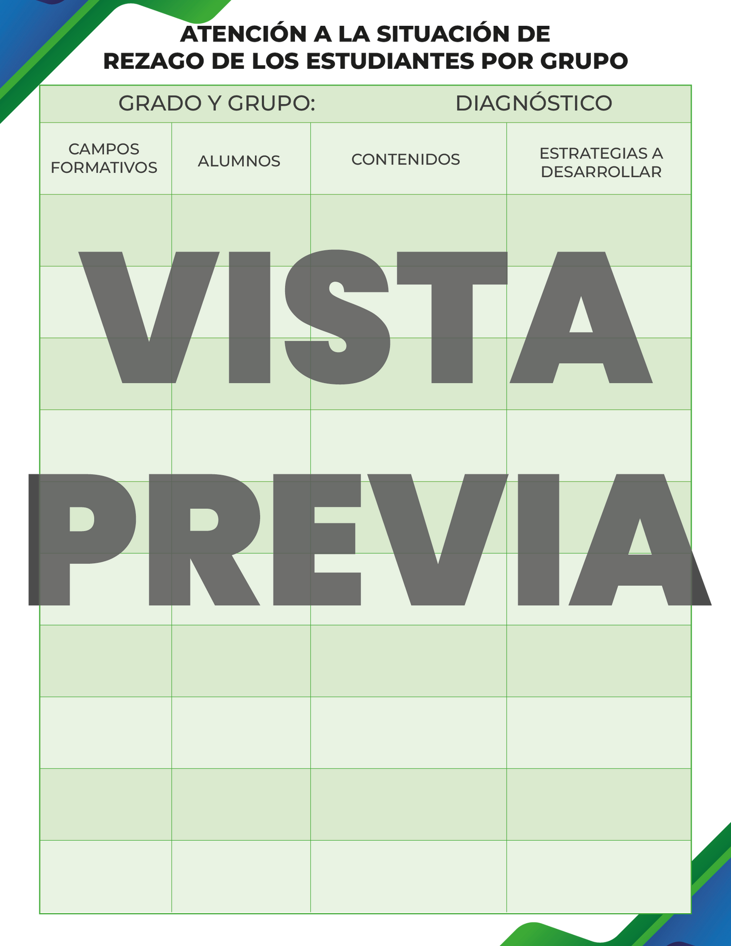 Agenda Formal DIRECTOR Preescolar Ciclo Escolar 2024 - 2025 en PDF