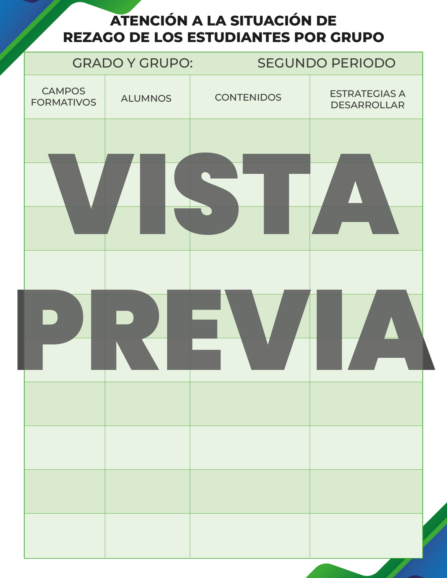 Agenda Formal DIRECTOR Preescolar Ciclo Escolar 2024 - 2025 en PDF