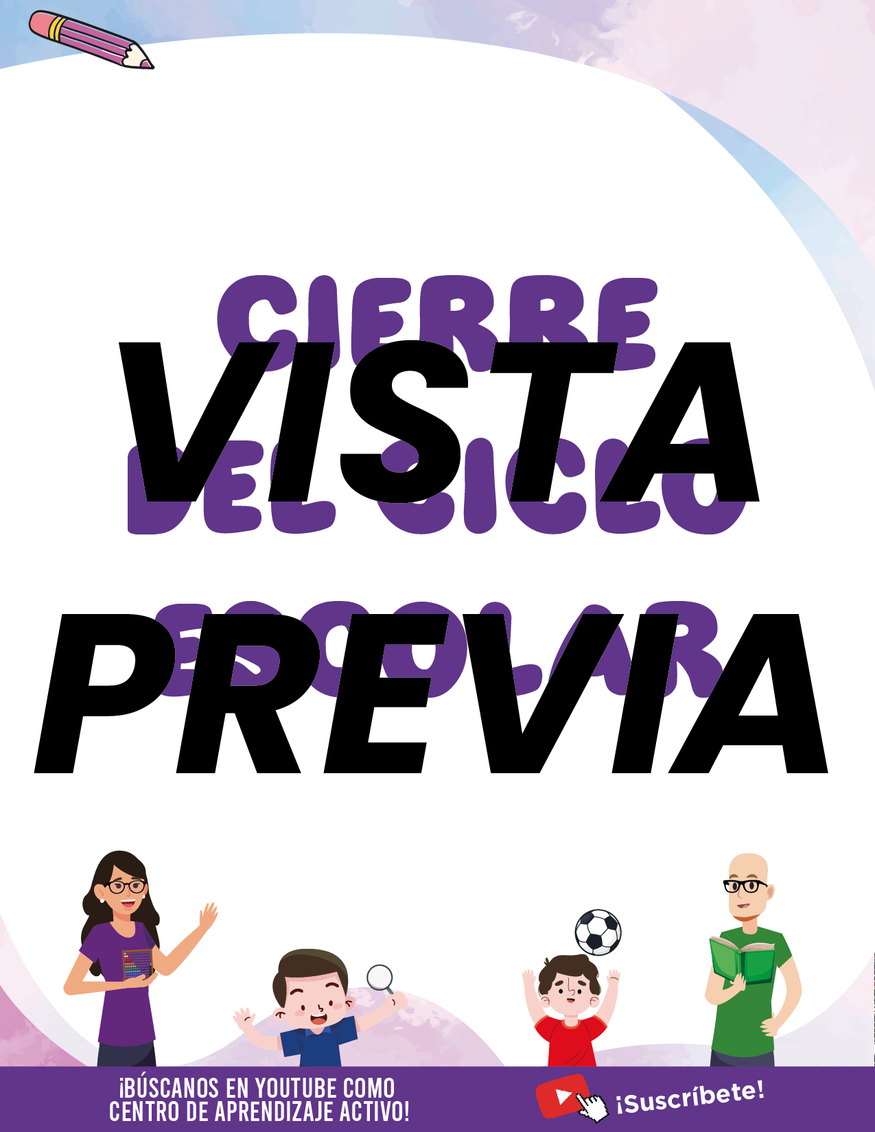Agenda Colorida SUPERVISOR Secundaria