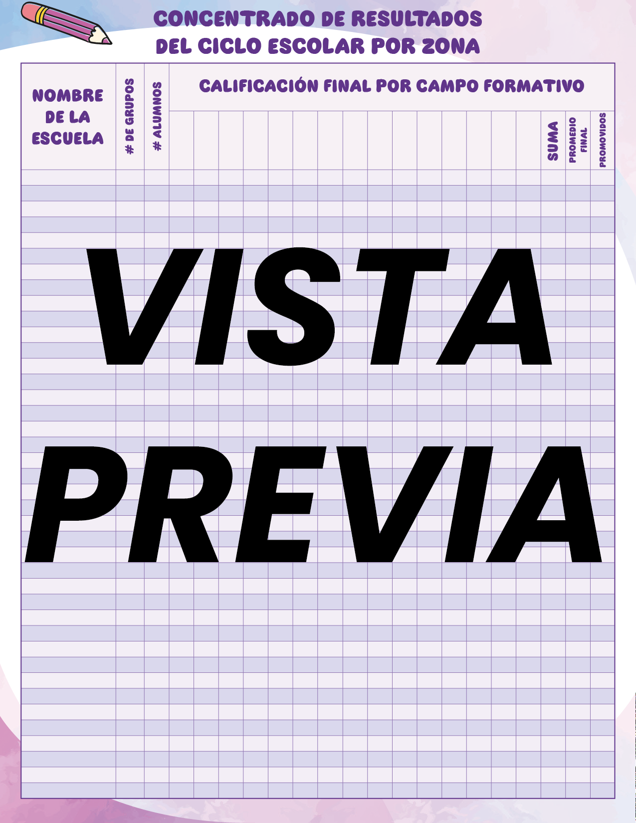 Agenda Colorida SUPERVISOR Secundaria