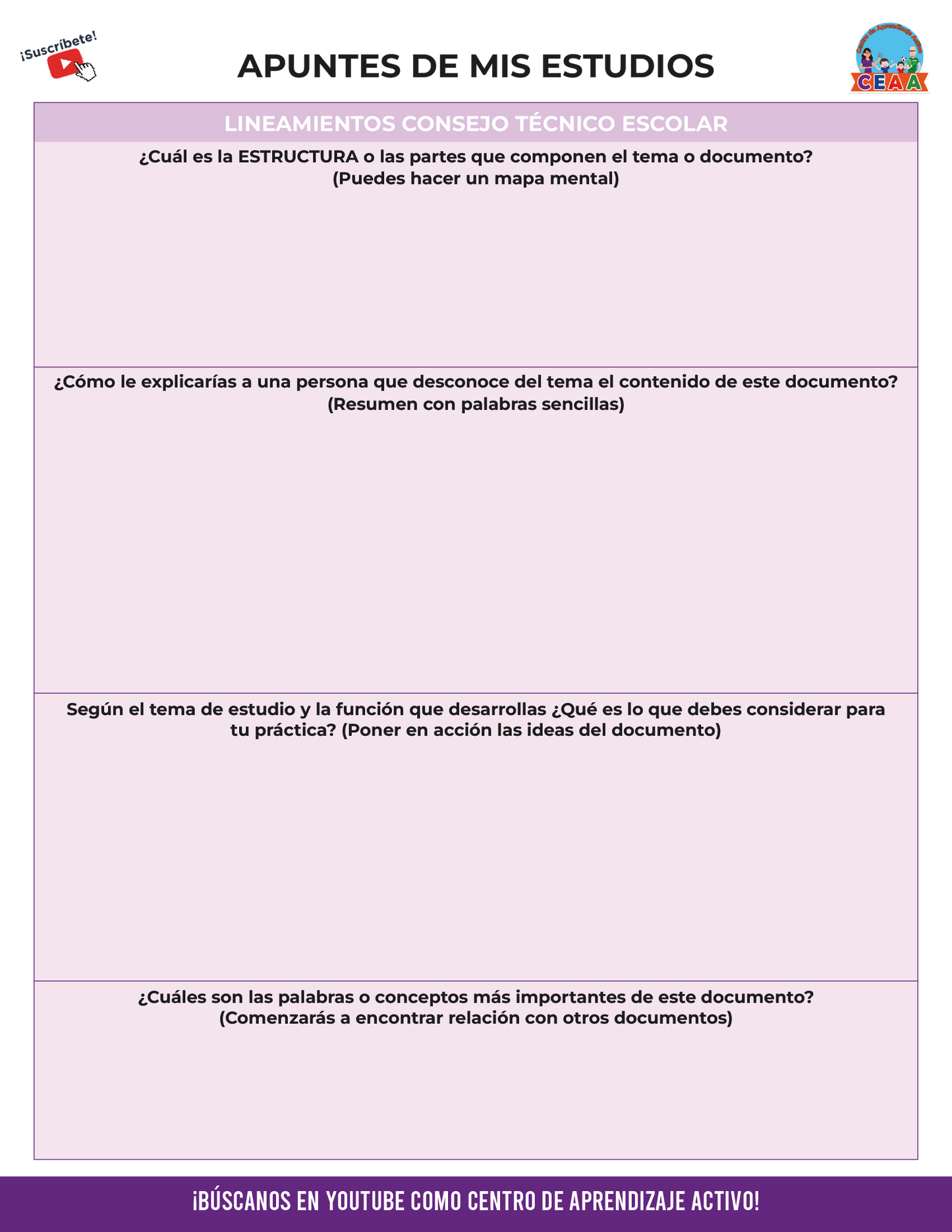 Cuadernillo de Estudio Admisión Docente 2025
