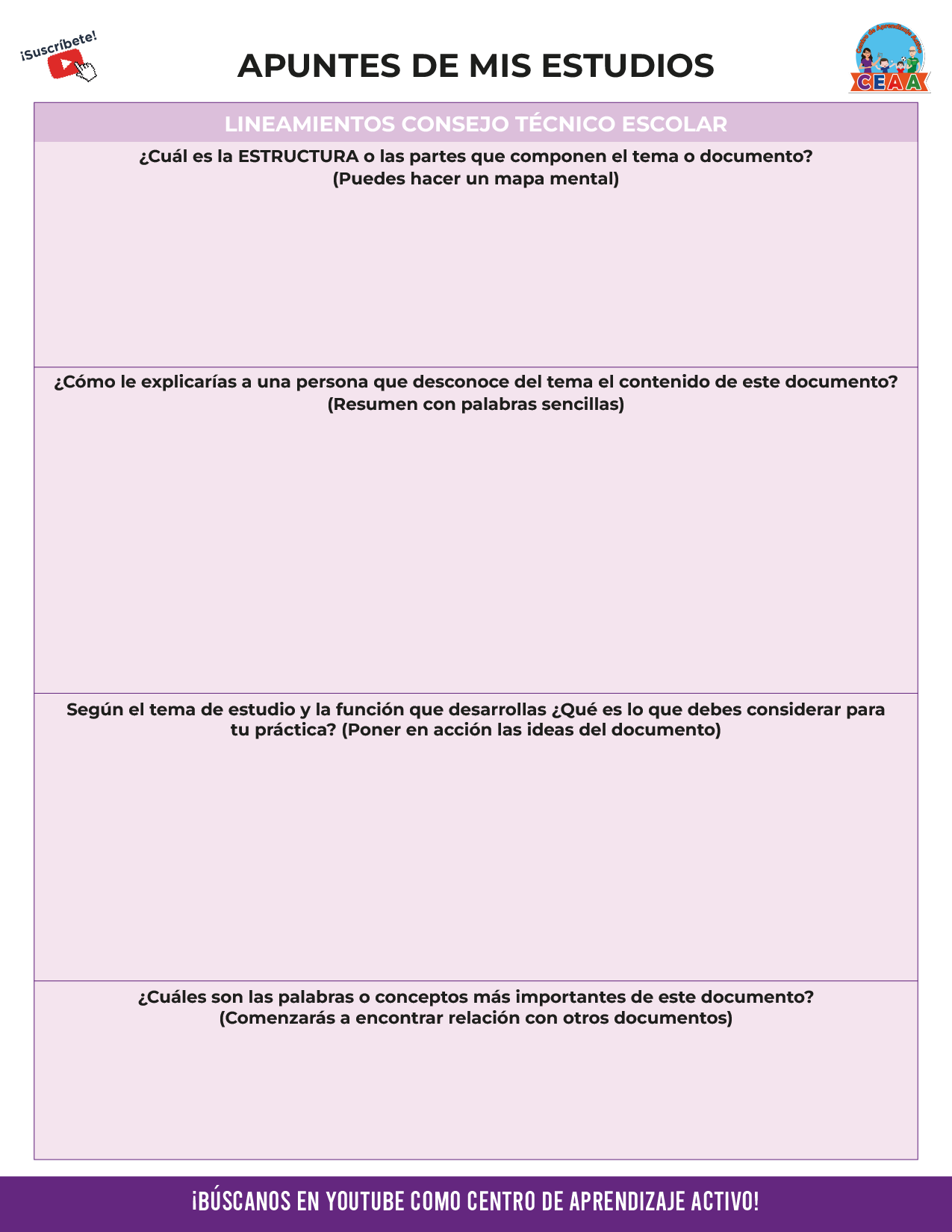 Cuadernillo de Estudio Horas Adicionales 2025