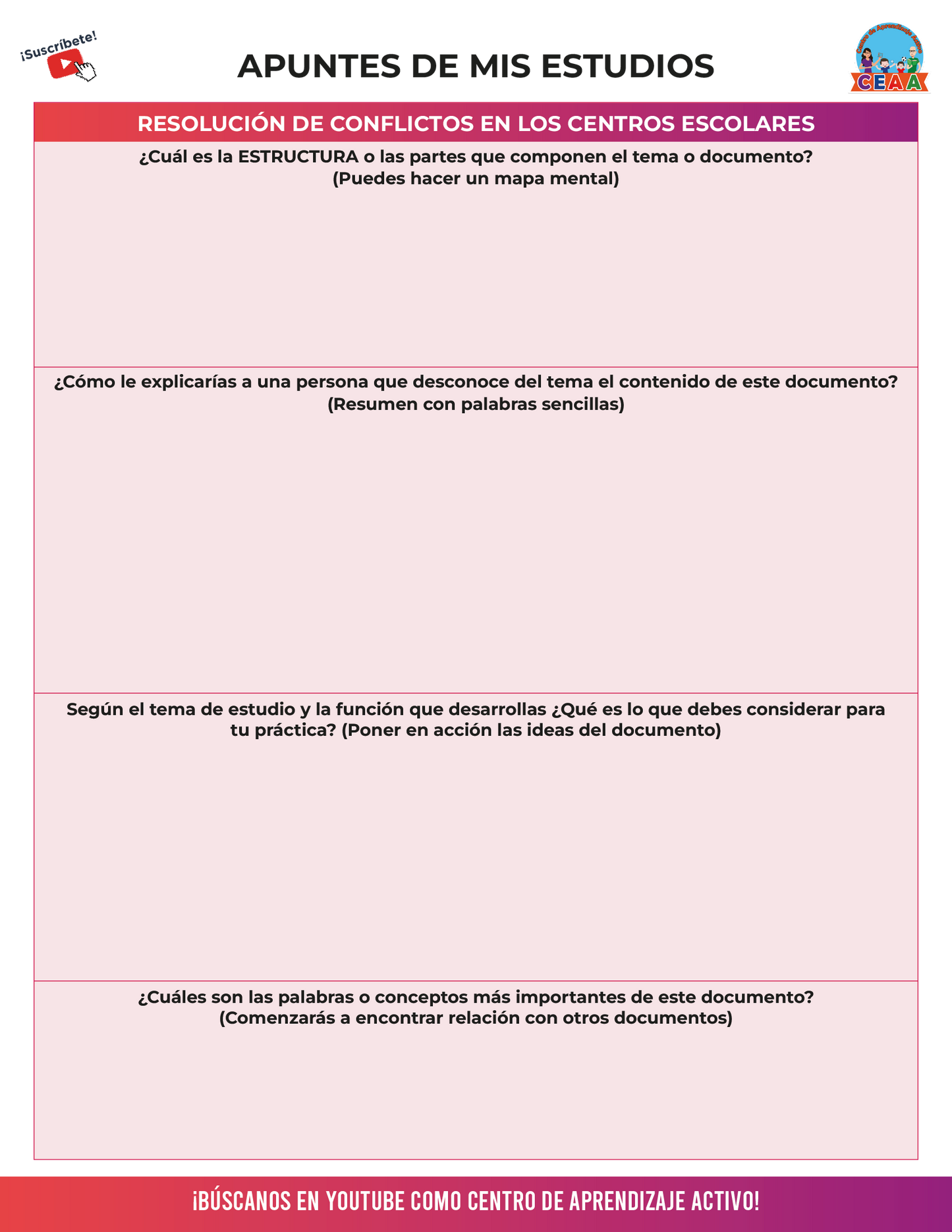 Cuadernillo de Estudio Admisión Docente 2025