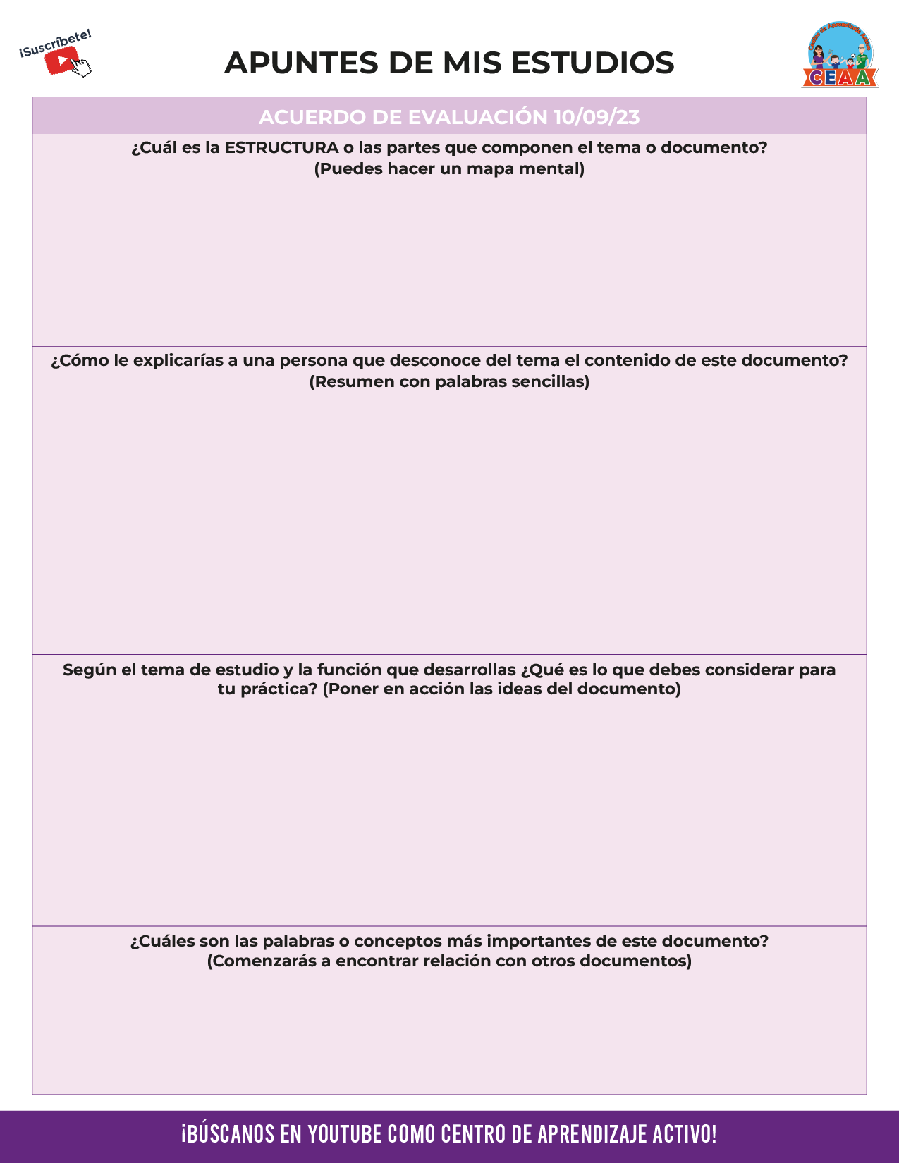 Cuadernillo de Estudio Horas Adicionales 2025