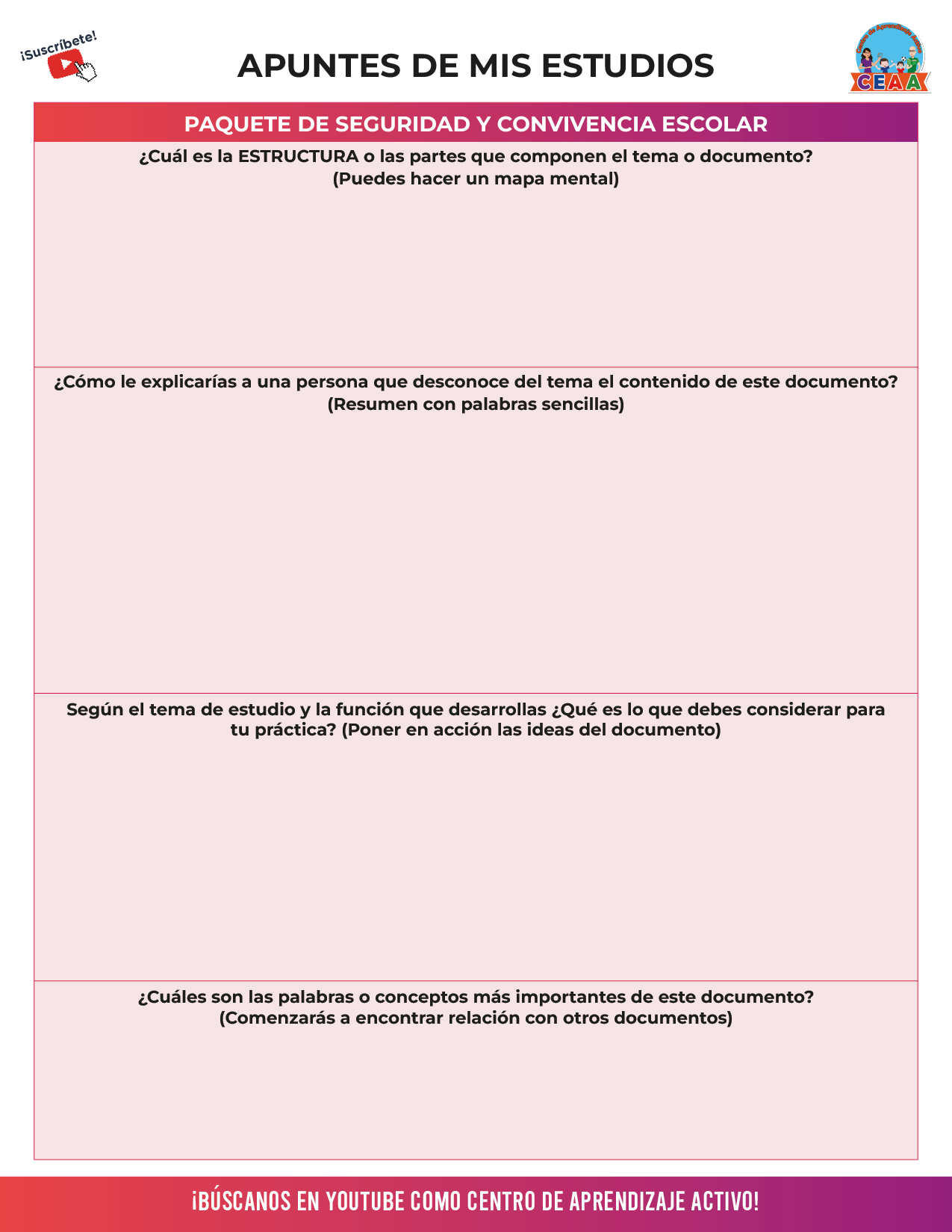 Cuadernillo de Estudio Horas Adicionales 2025