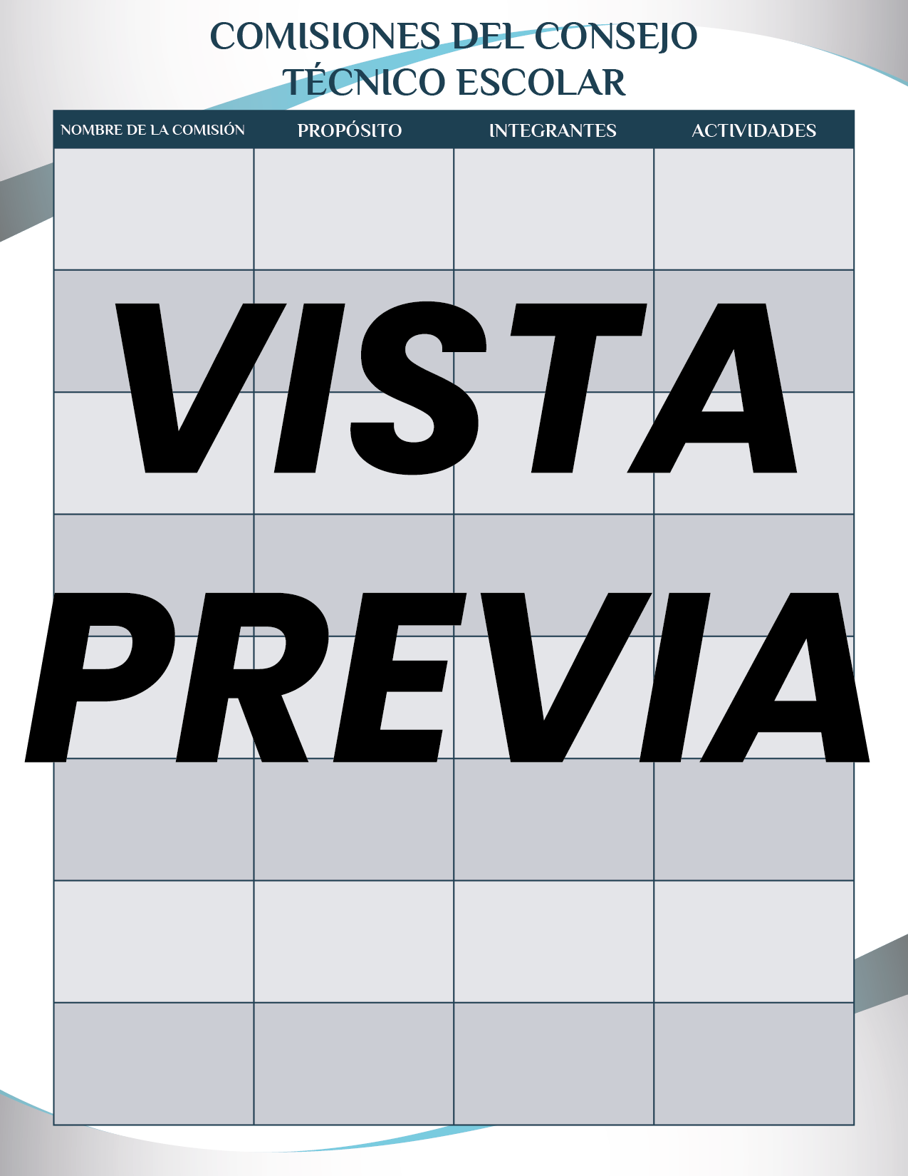 Agenda Formal Azul DIRECTOR Preescolar