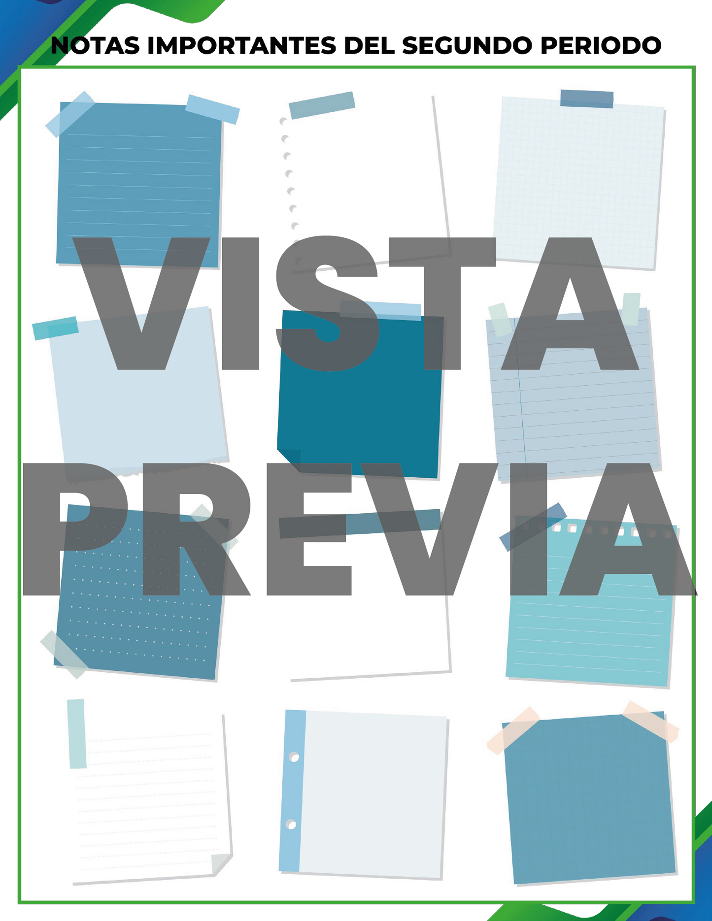 Agenda Formal MAESTRO Secundaria Ciclo Escolar 2024 - 2025 en PDF