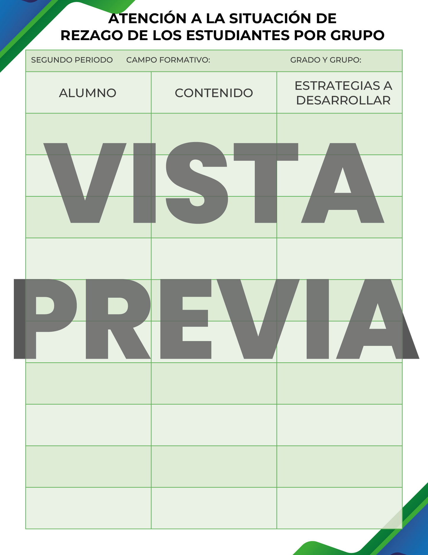 Agenda Formal MAESTRO Secundaria Ciclo Escolar 2024 - 2025 en PDF