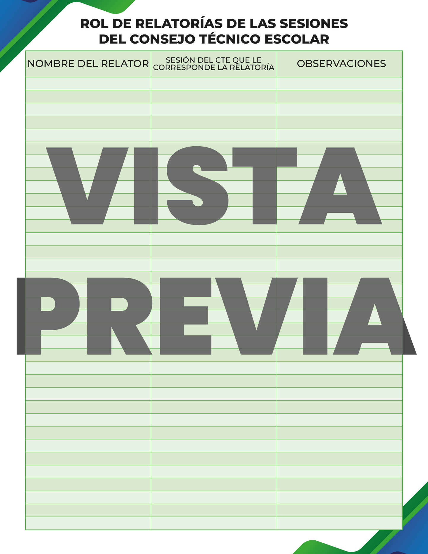 Agenda Formal DIRECTOR Preescolar Ciclo Escolar 2024 - 2025 en PDF