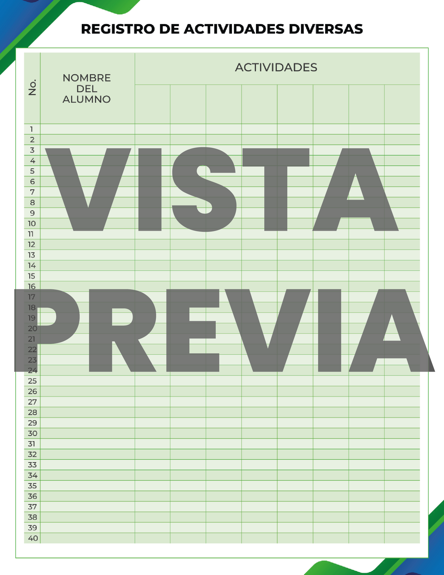 Agenda Formal MAESTRO Secundaria Ciclo Escolar 2024 - 2025 en PDF