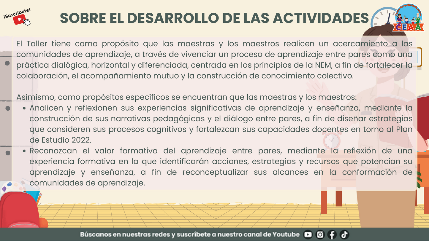 Presentación Taller Intensivo Sesión 1 - Bitácora para la Reflexión en PDF