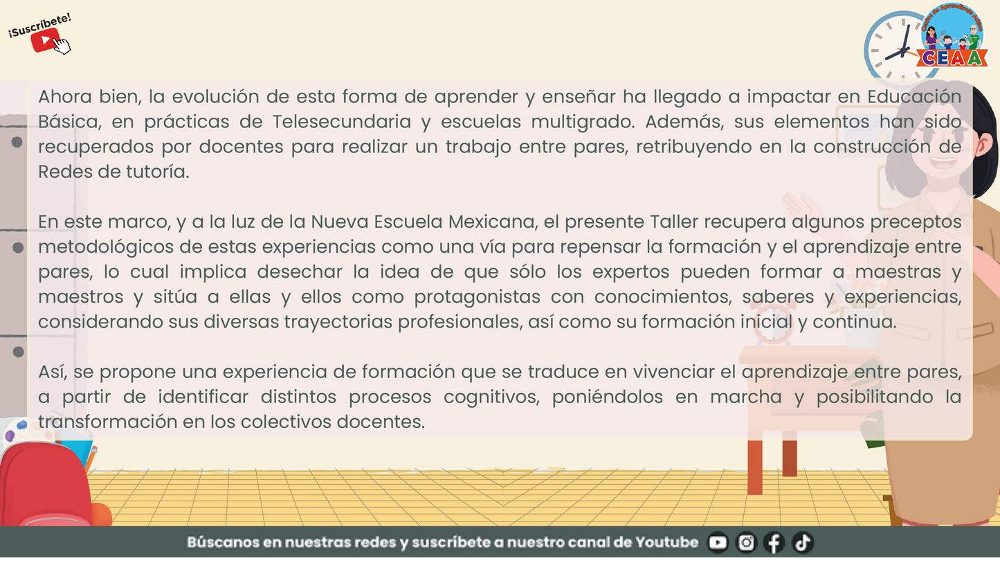 Presentación Taller Intensivo Sesión 1 - Bitácora para la Reflexión en PDF