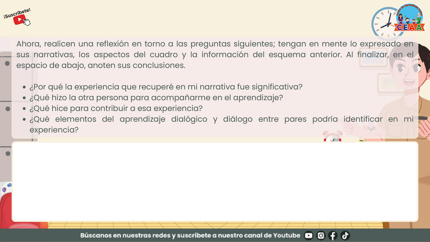 Presentación Taller Intensivo Sesión 1 - Bitácora para la Reflexión en PDF