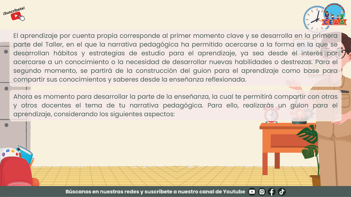 Presentación Taller Intensivo Sesión 1 - Bitácora para la Reflexión en PDF