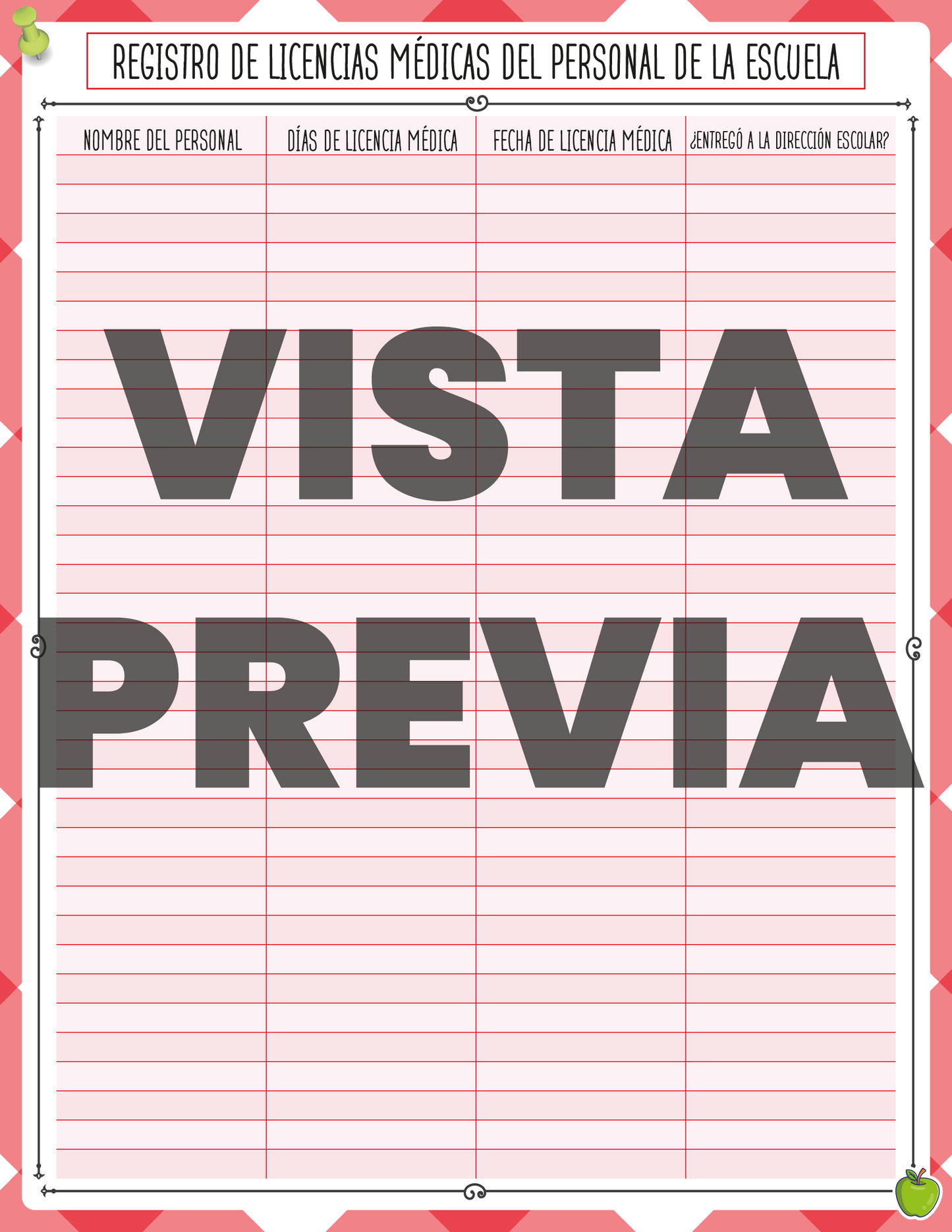 Agenda Roja DIRECTOR Secundaria Ciclo Escolar 2024 - 2025 en PDF