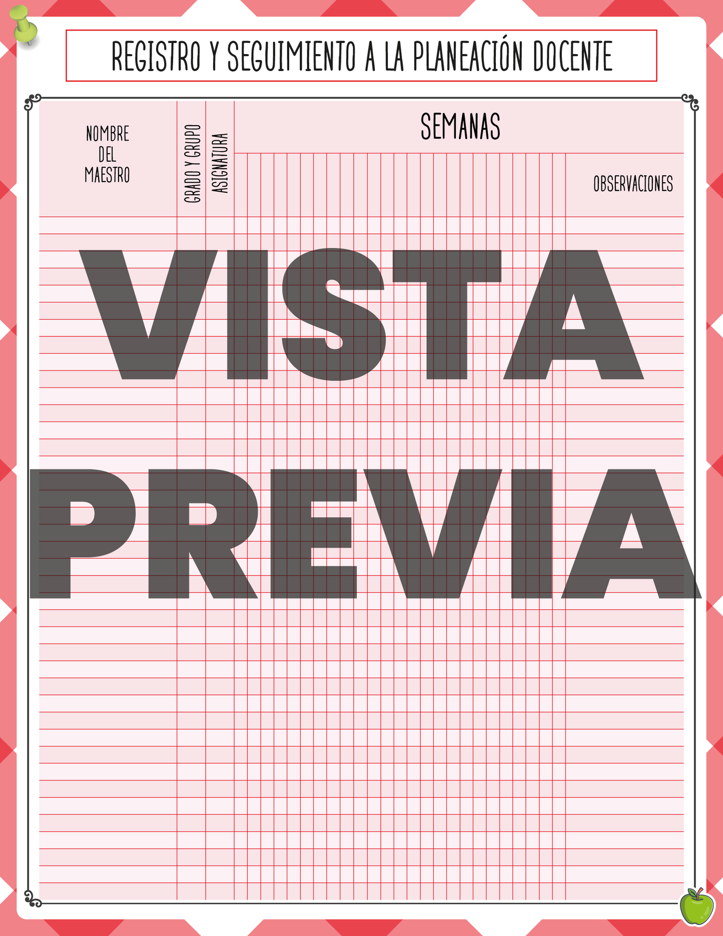 Agenda Roja DIRECTOR Secundaria Ciclo Escolar 2024 - 2025 en PDF