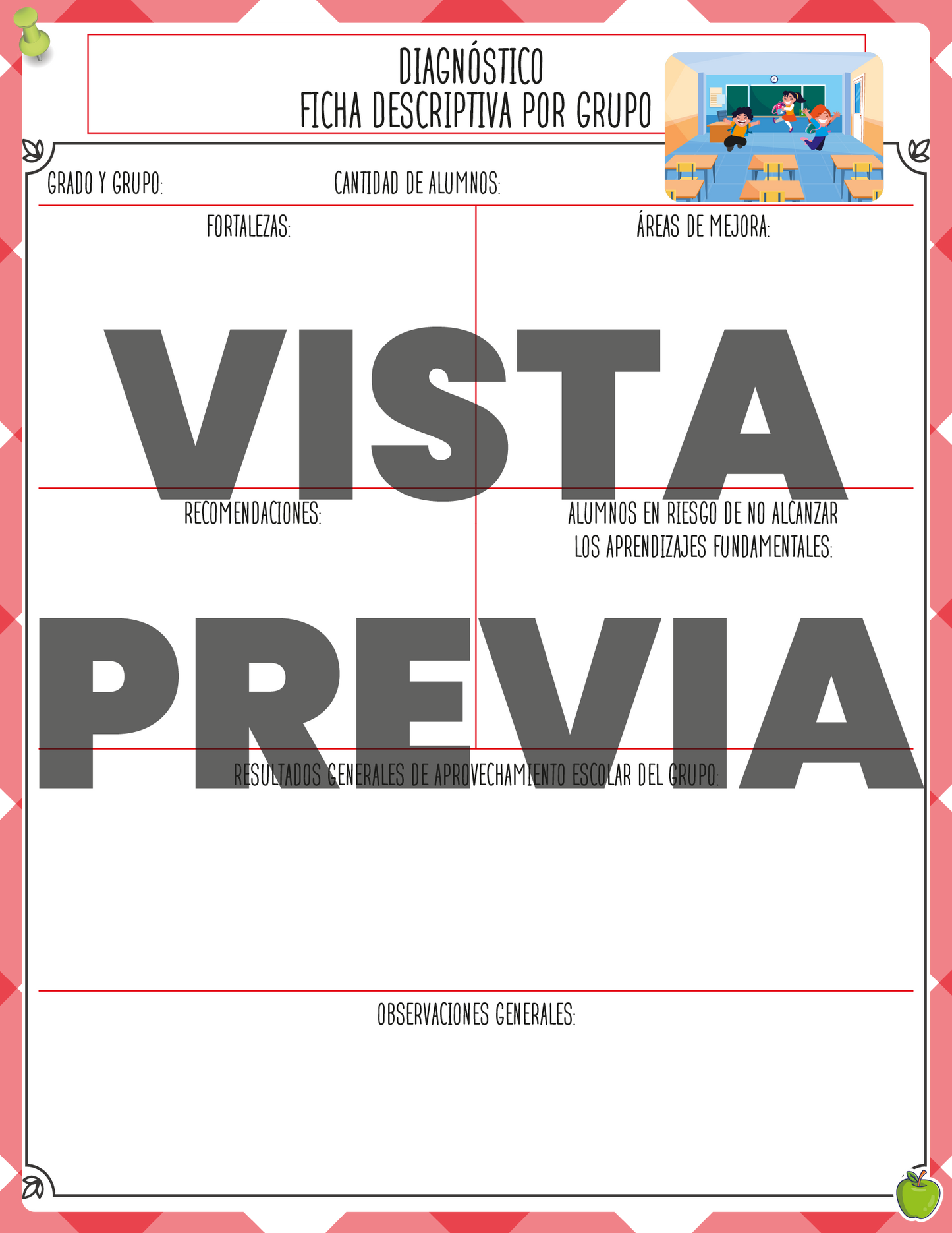 Agenda Roja DIRECTOR Secundaria Ciclo Escolar 2024 - 2025 en PDF