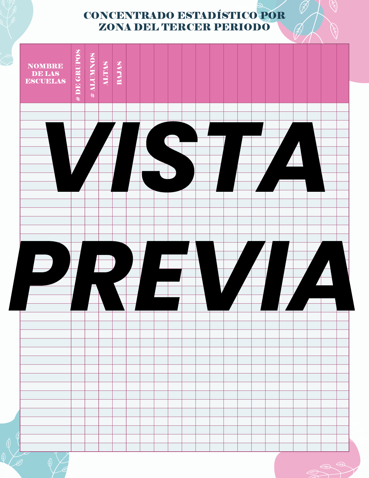 Agenda Flores SUPERVISOR Primaria