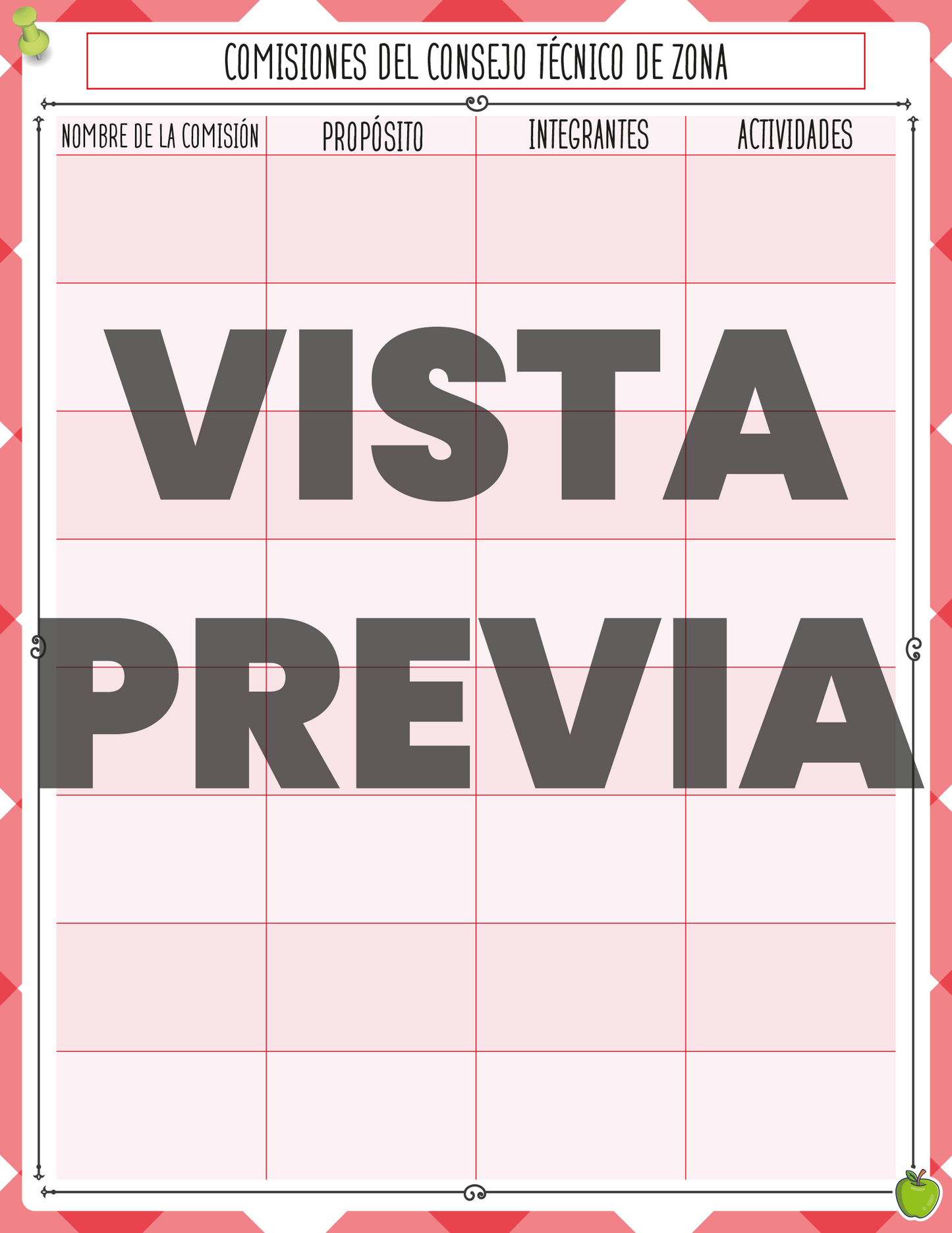 Agenda Roja DIRECTOR Secundaria Ciclo Escolar 2024 - 2025 en PDF