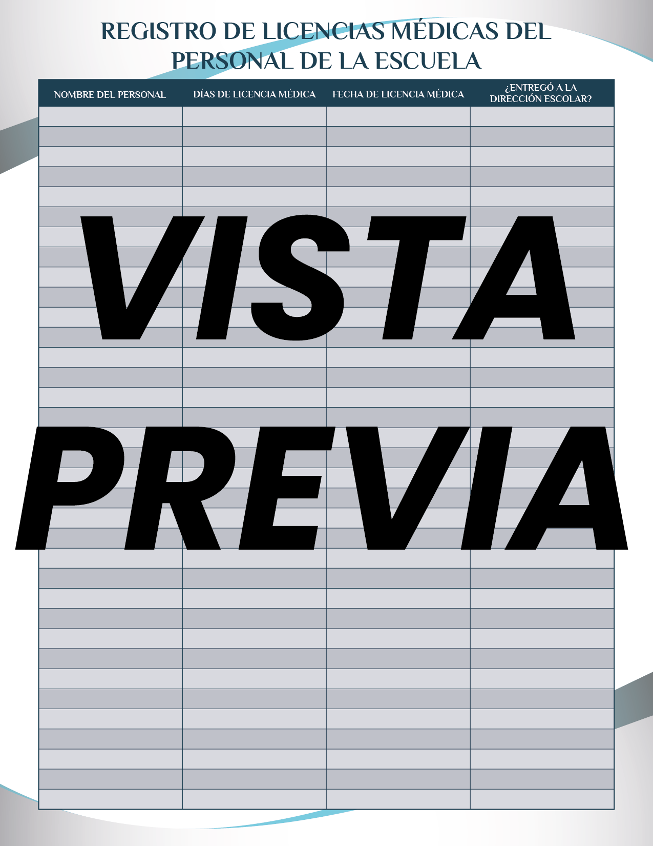 Agenda Formal Azul DIRECTOR primaria