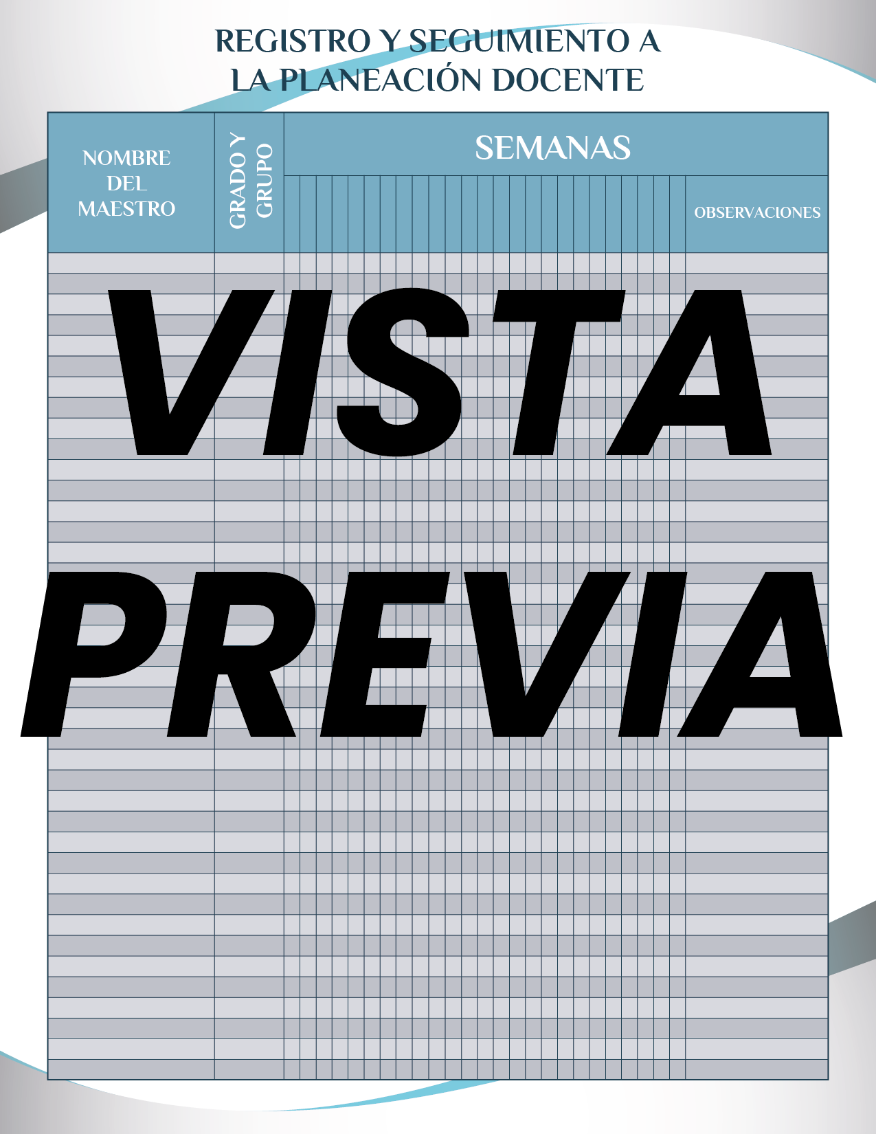 Agenda Formal Azul DIRECTOR primaria
