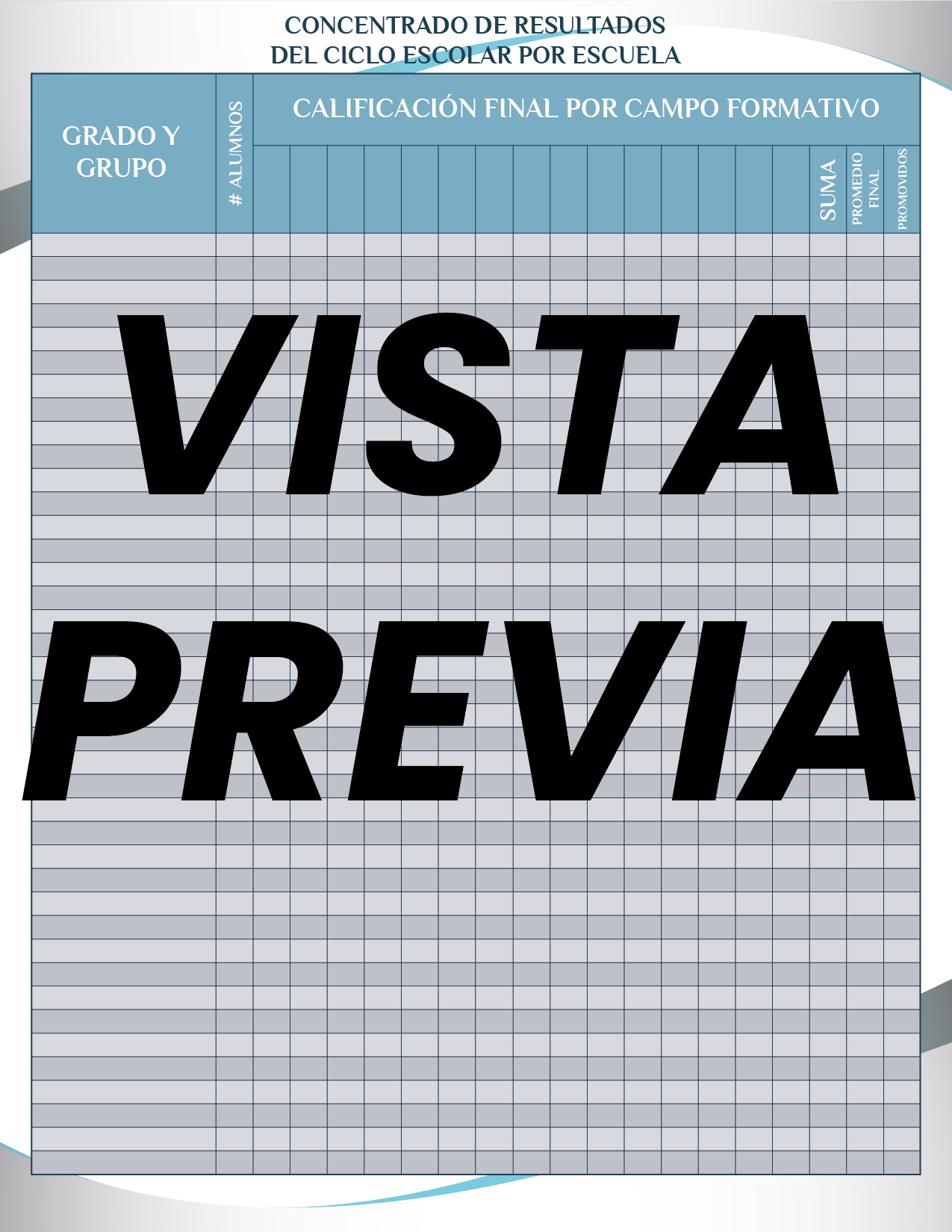 Agenda Formal Azul DIRECTOR primaria