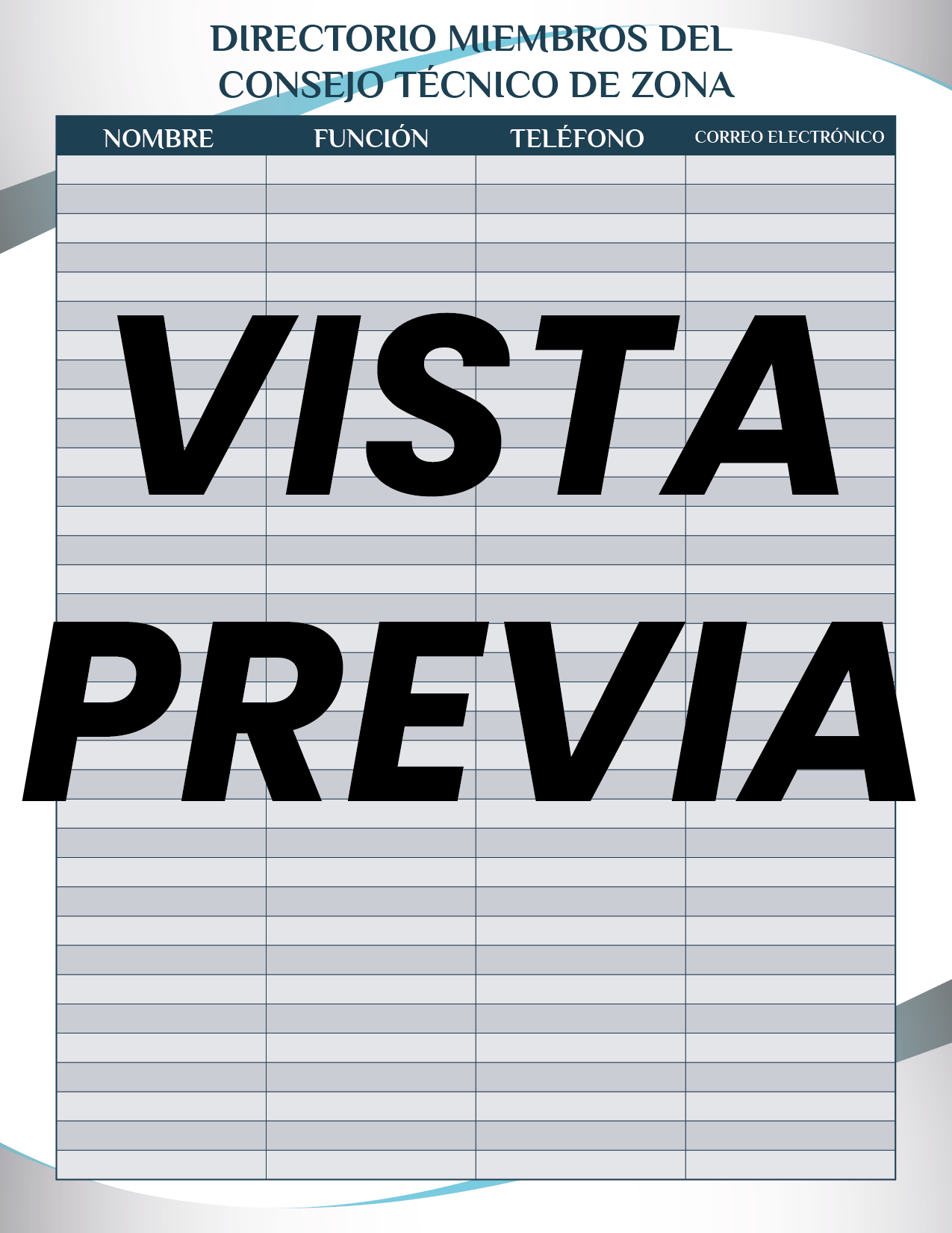 Agenda Formal Azul DIRECTOR primaria