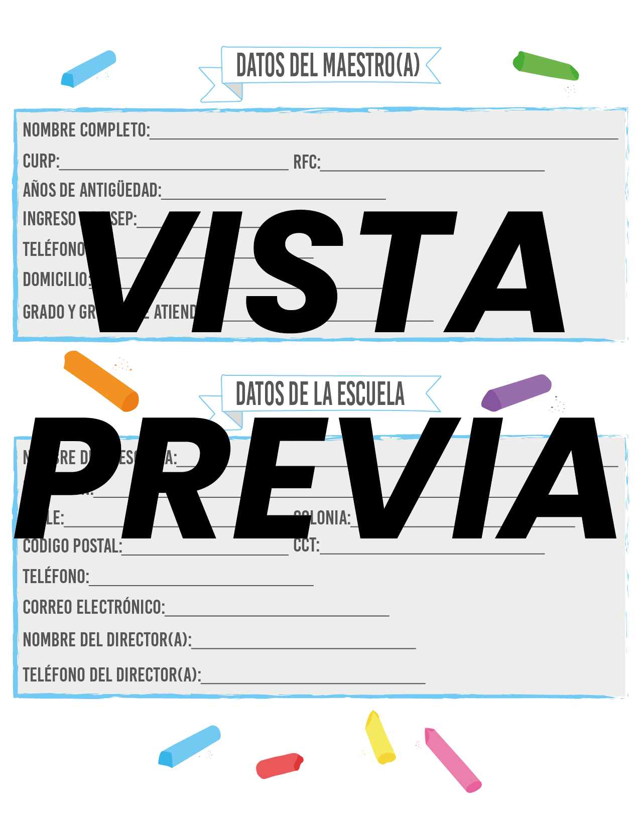 Agenda Gises MAESTRO Preescolar
