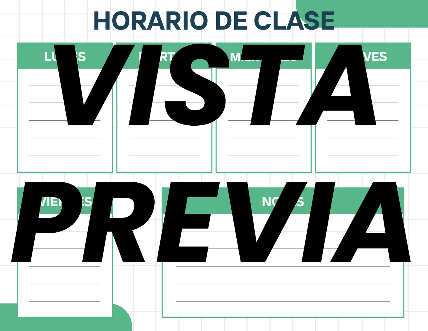 Agenda Cuadros MAESTRO Secundaria