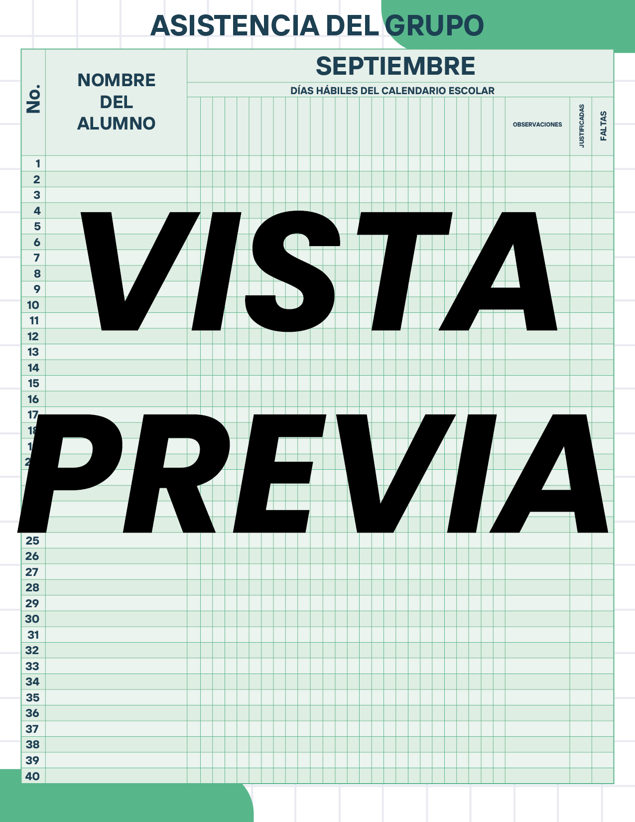 Agenda Cuadros MAESTRO Secundaria