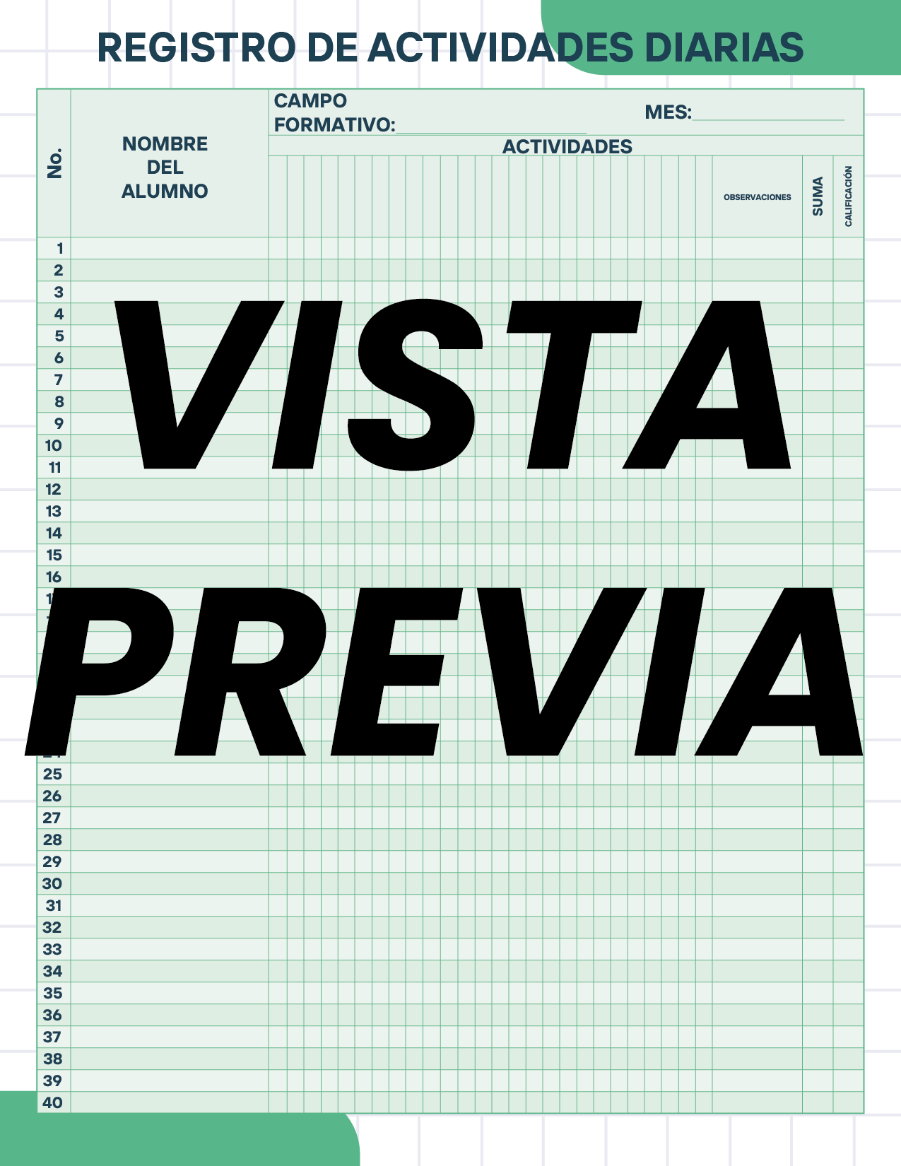 Agenda Cuadros MAESTRO Secundaria
