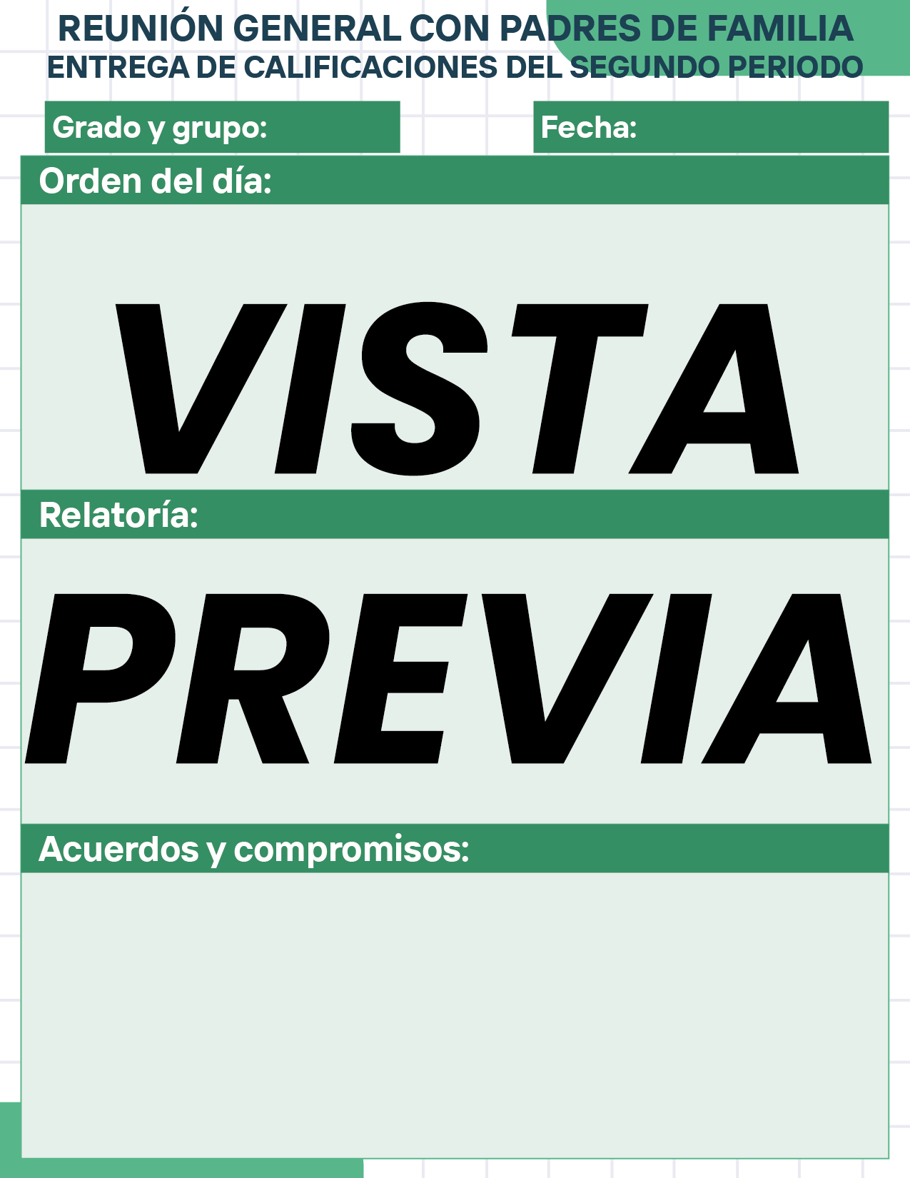 Agenda Cuadros MAESTRO Secundaria