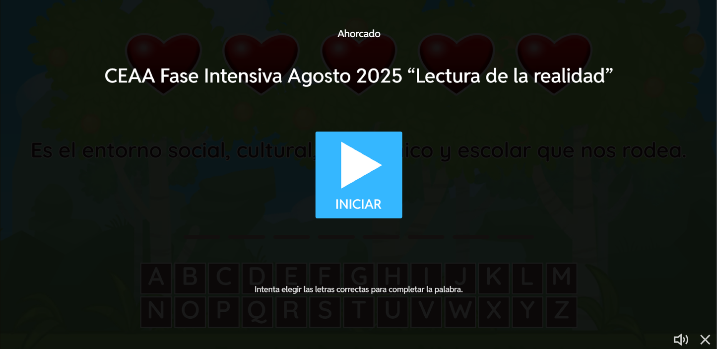 Juegos Interactivos CTE Fase Intensiva Temas 1 y 2 (Necesitan conexión a Internet)
