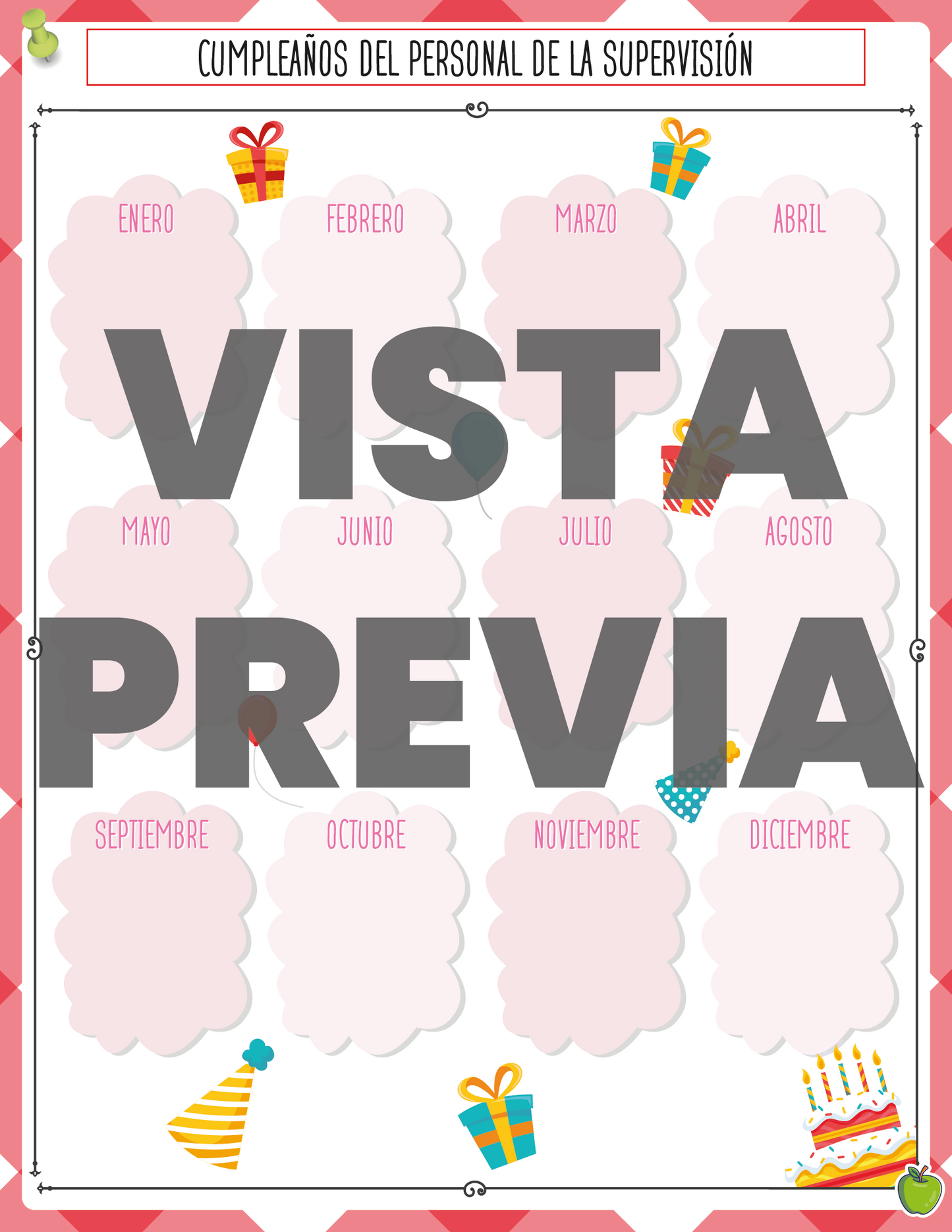 Agenda Manzana SUPERVISOR Primaria Ciclo Escolar 2024 - 2025