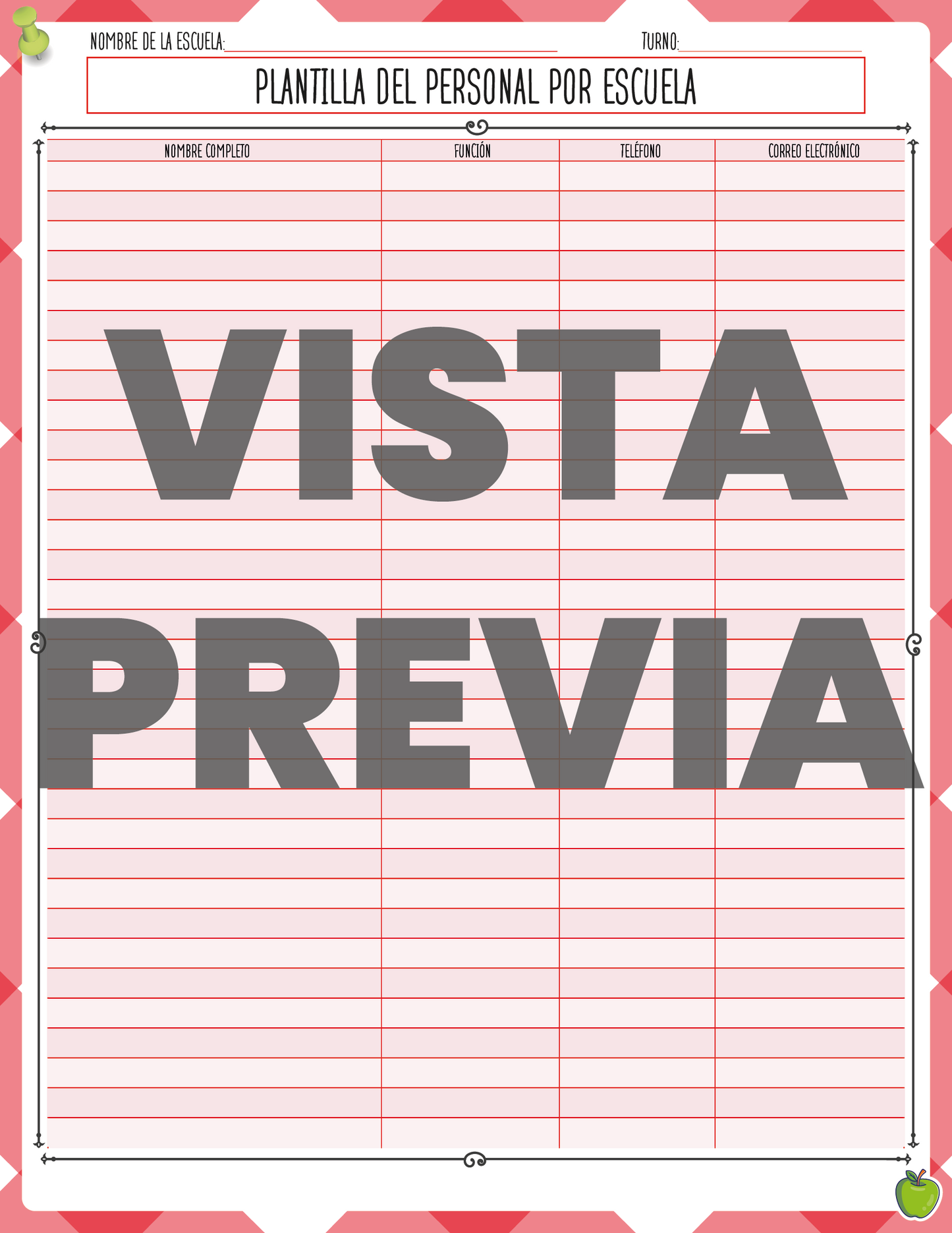 Agenda Manzana SUPERVISOR Primaria Ciclo Escolar 2024 - 2025