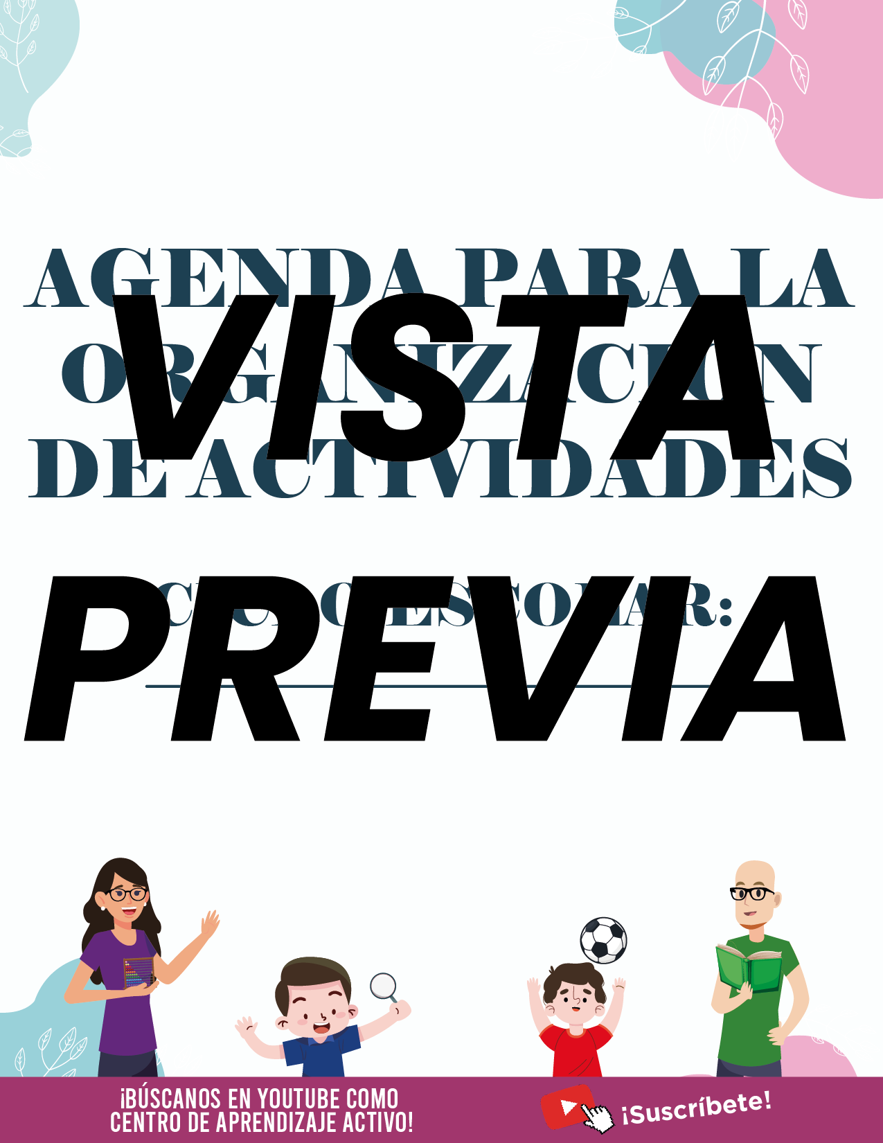 Agenda Flores MAESTRO Secundaria