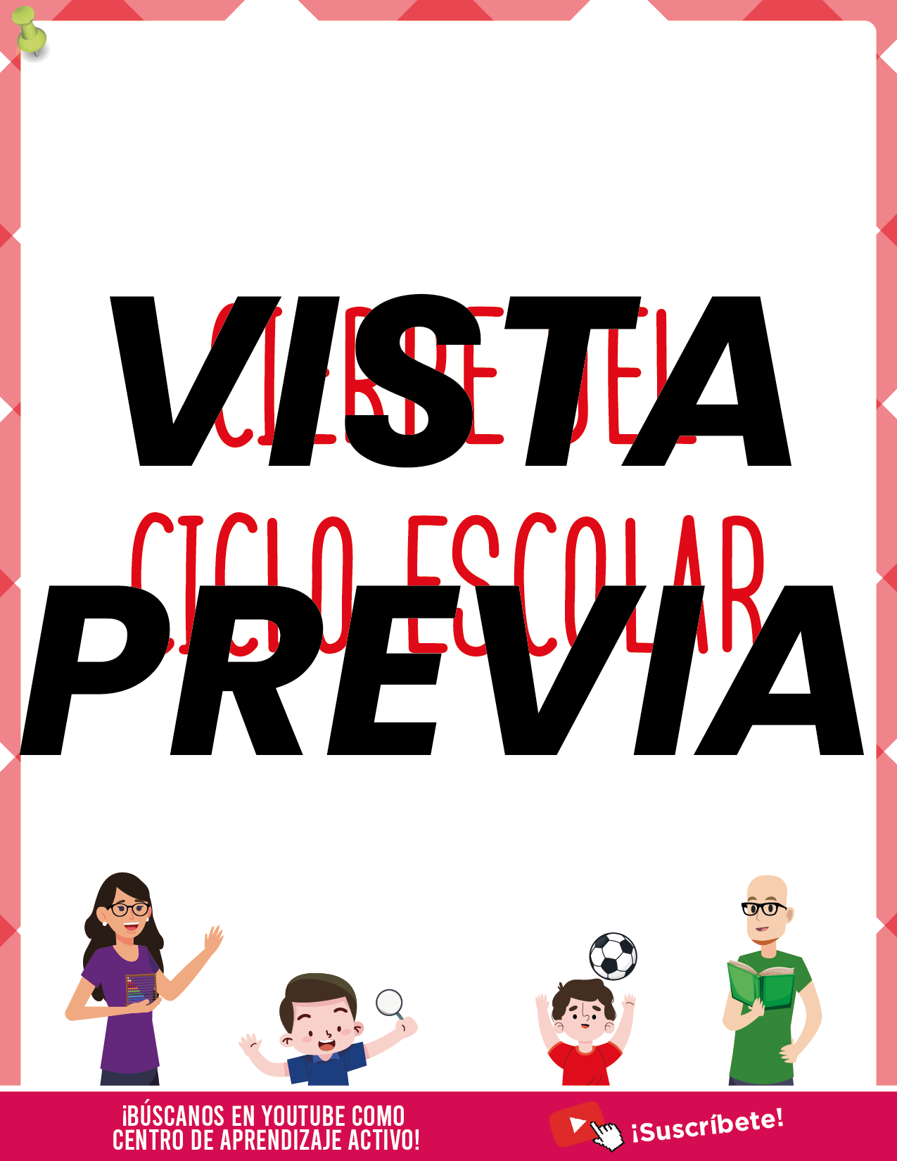 Agenda Manzana MAESTRO Preescolar
