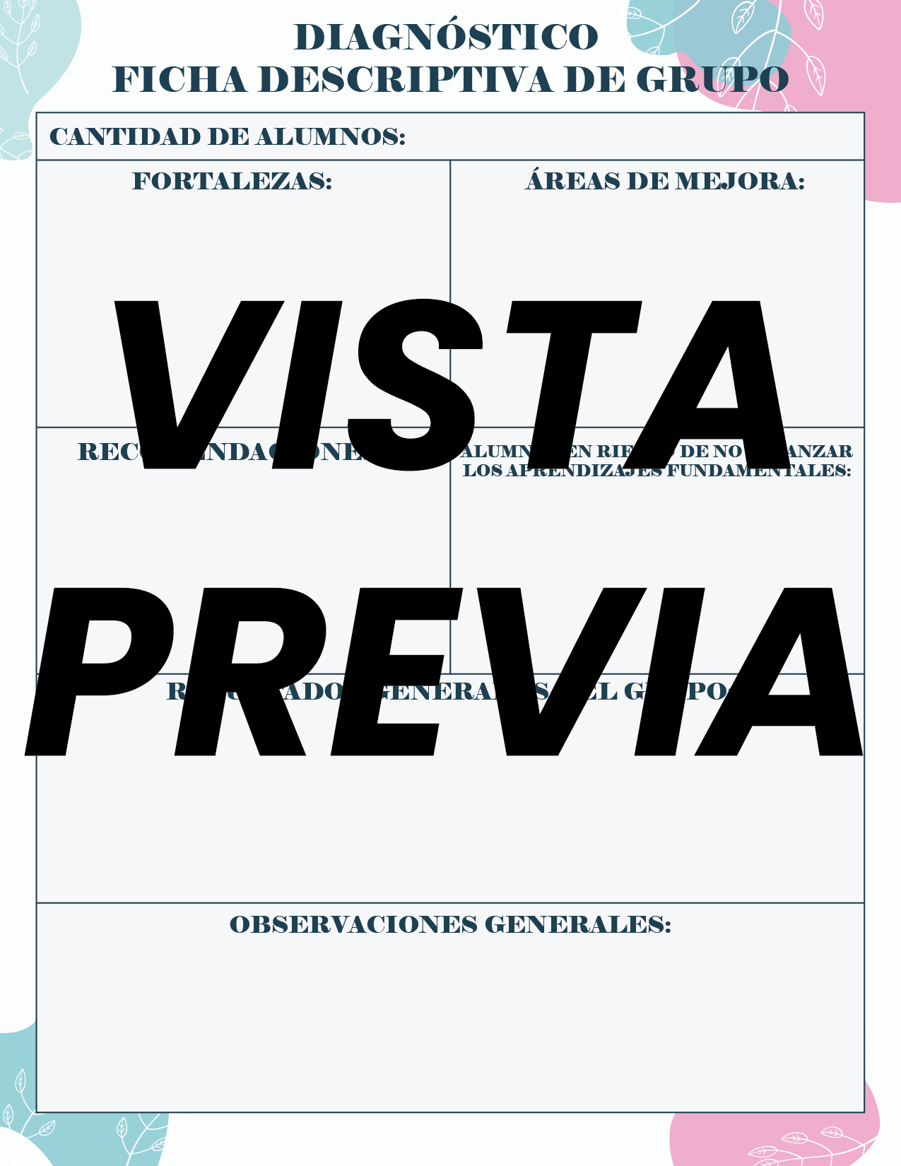 Agenda Flores MAESTRO Secundaria