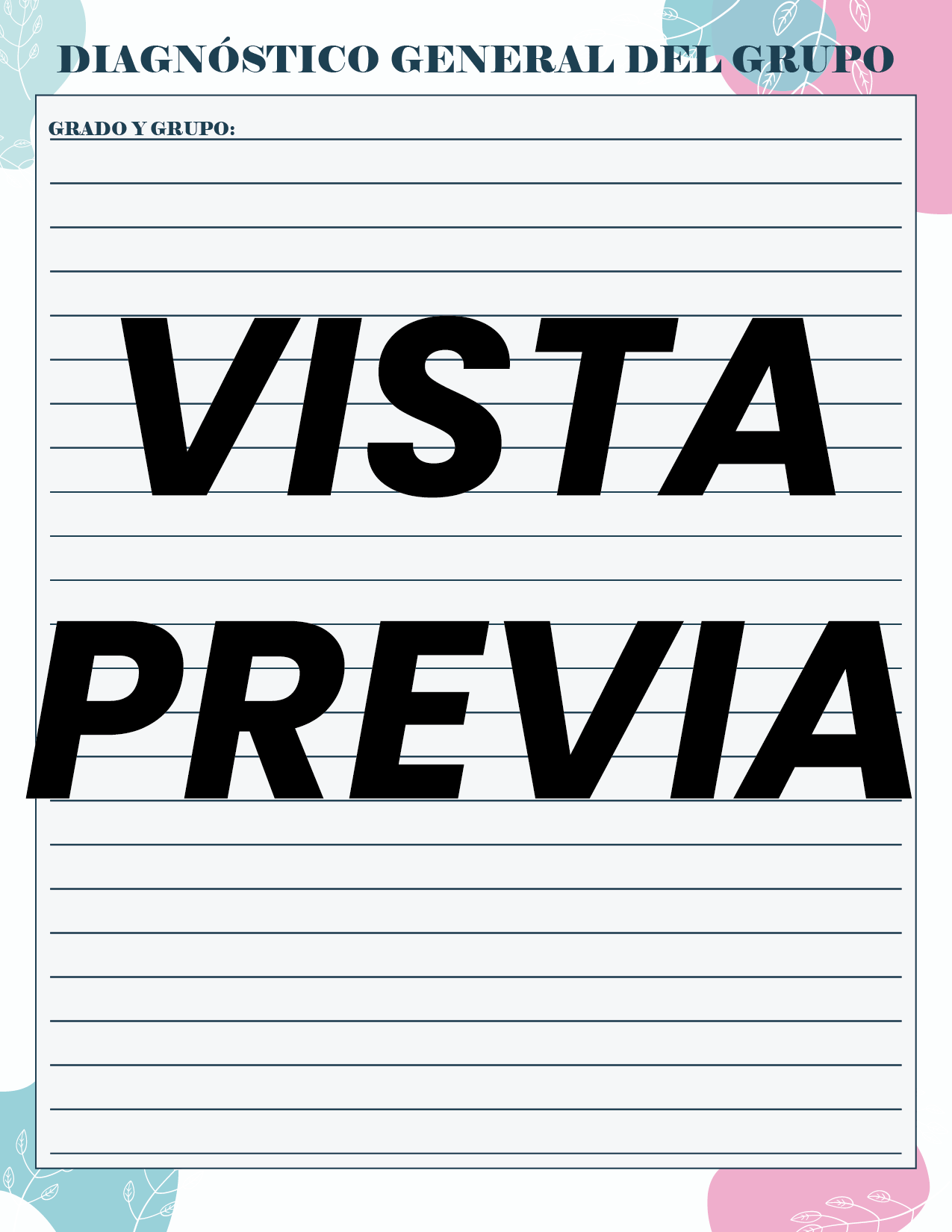 Agenda Flores MAESTRO Secundaria