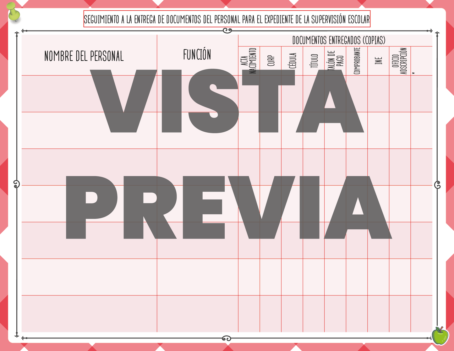 Agenda Manzana SUPERVISOR Primaria Ciclo Escolar 2024 - 2025