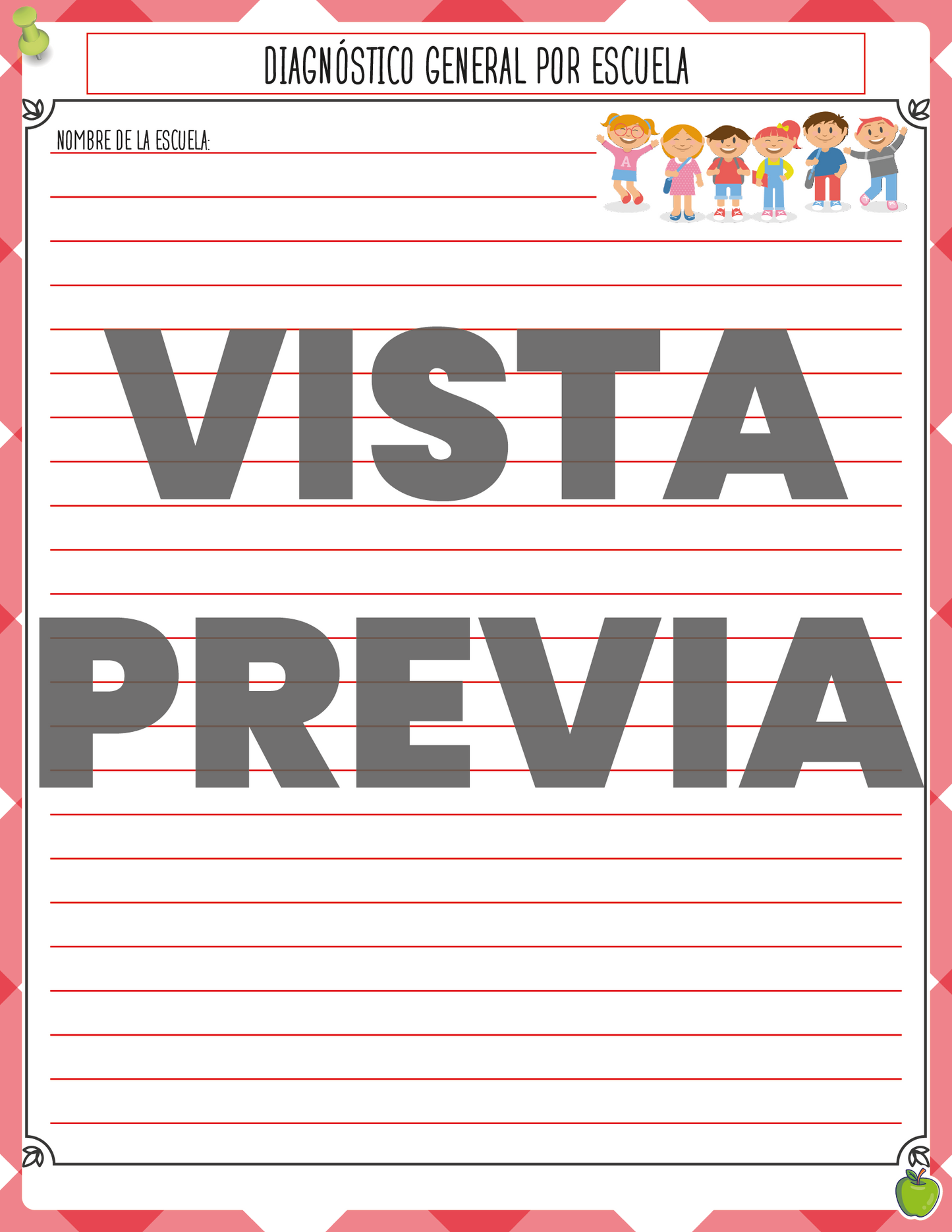 Agenda Manzana SUPERVISOR Primaria Ciclo Escolar 2024 - 2025