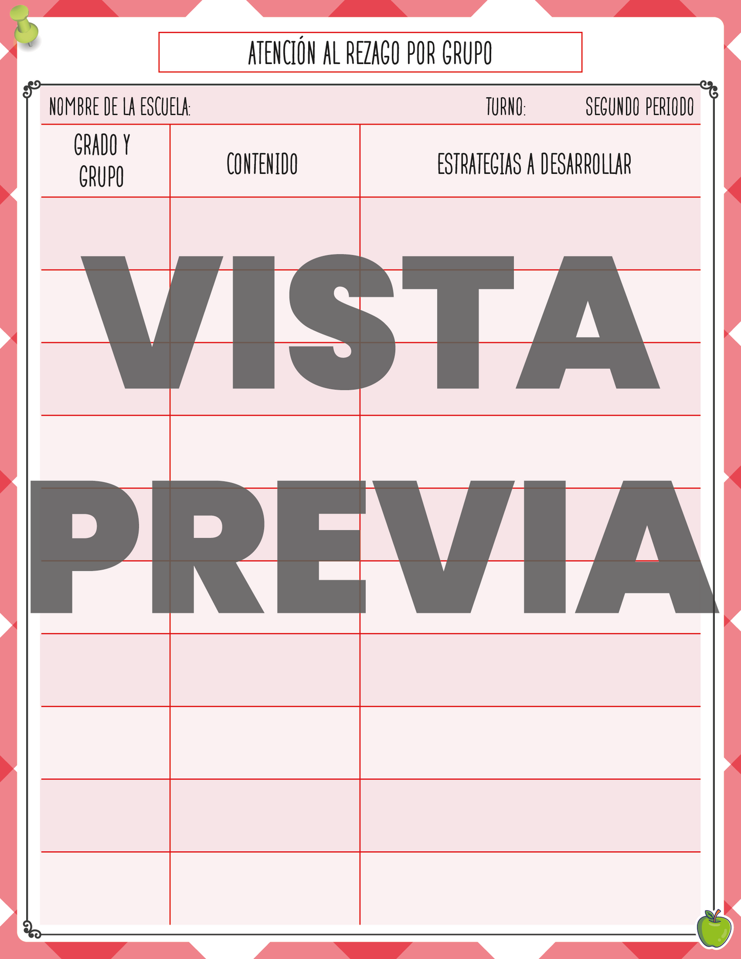 Agenda Manzana SUPERVISOR Primaria Ciclo Escolar 2024 - 2025