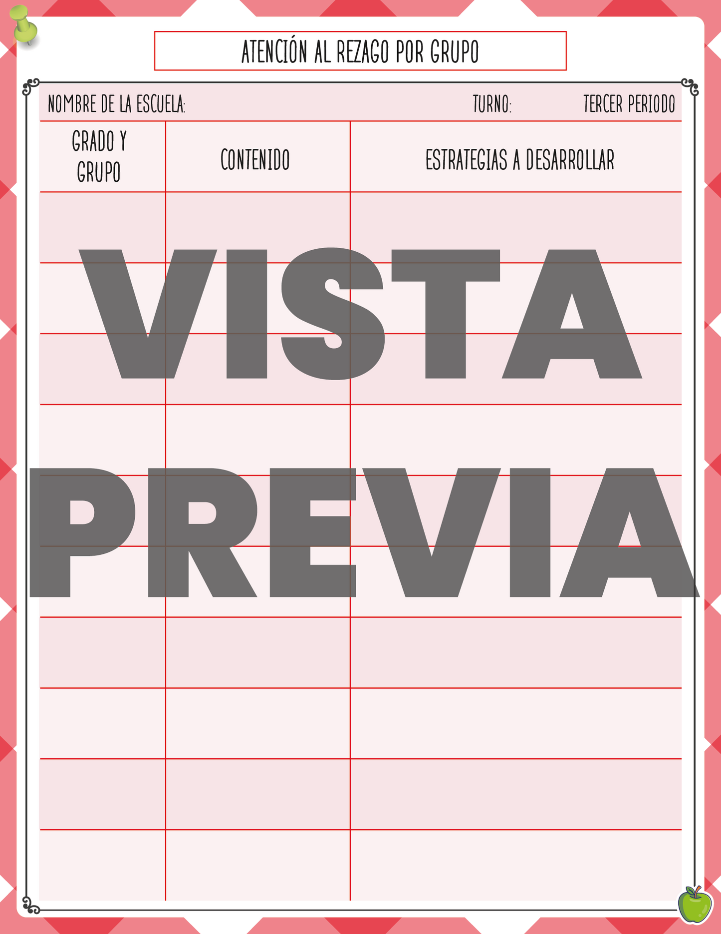 Agenda Manzana SUPERVISOR Primaria Ciclo Escolar 2024 - 2025