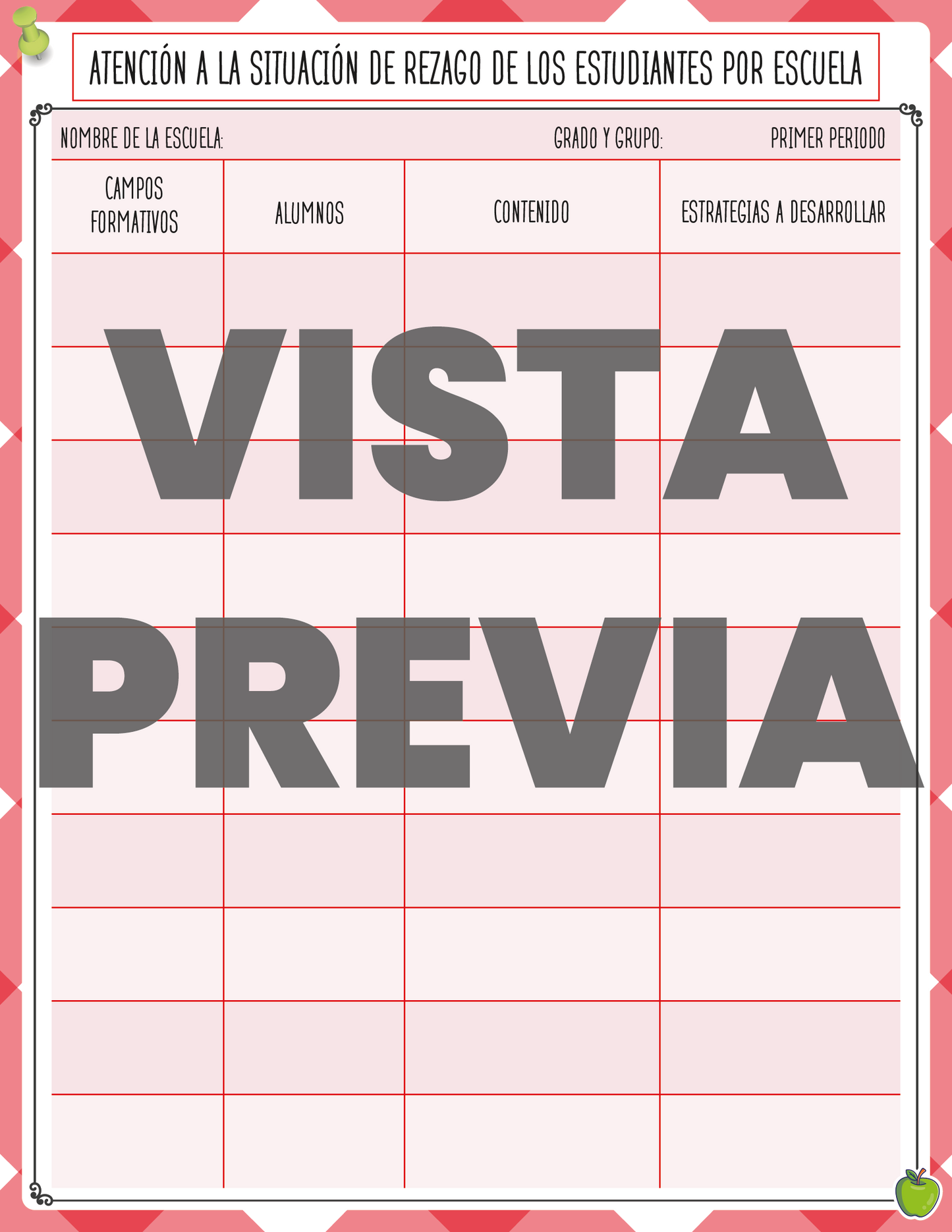 Agenda Manzana SUPERVISOR Primaria Ciclo Escolar 2024 - 2025