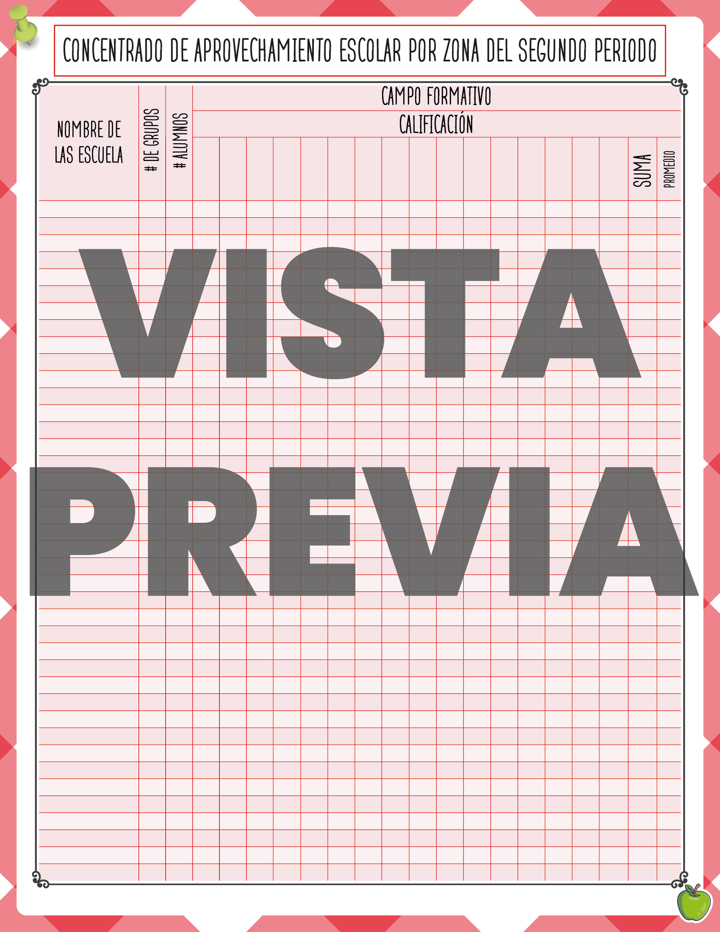 Agenda Manzana SUPERVISOR Primaria Ciclo Escolar 2024 - 2025